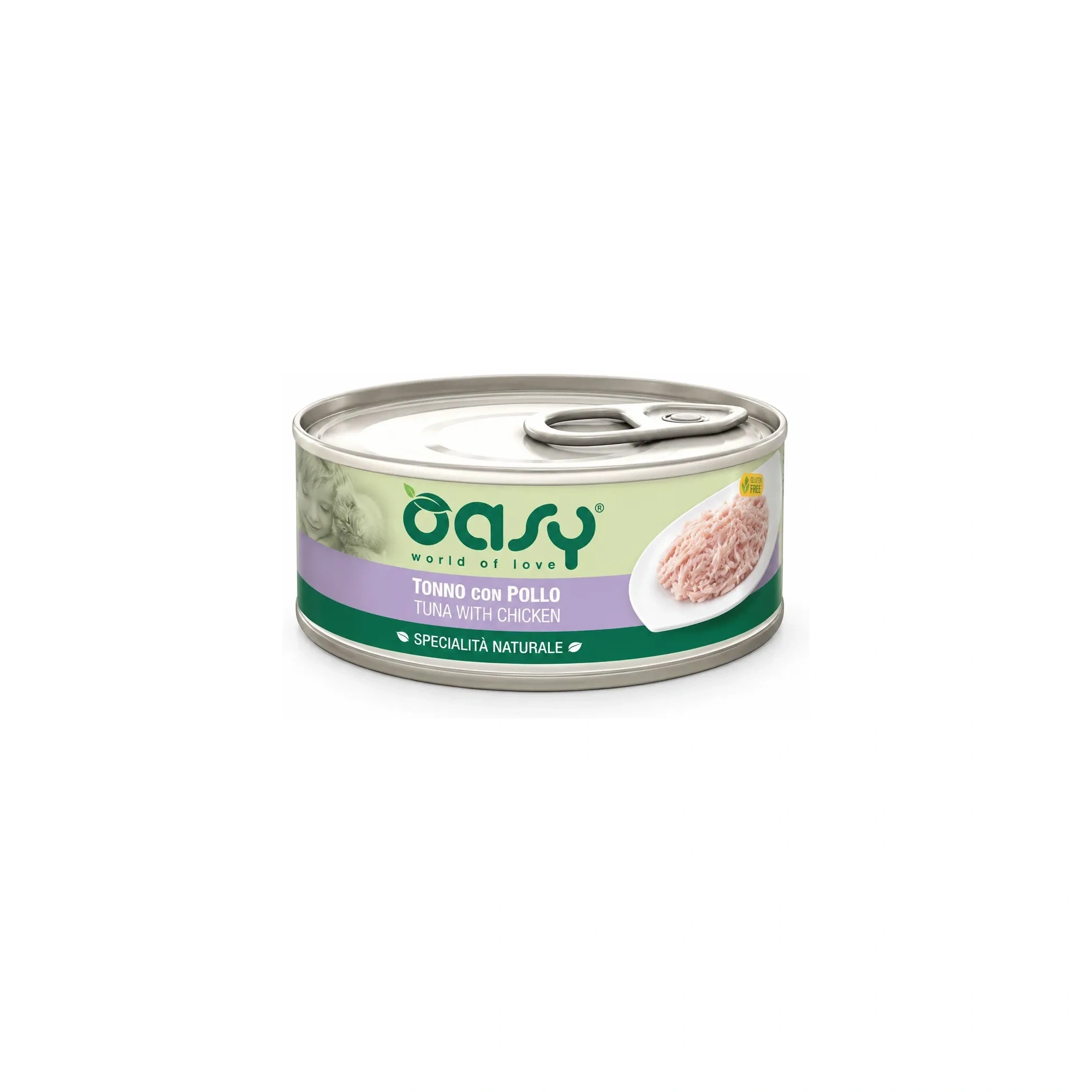 Oasy Cat Konzerv Natural Kitten Chicken 70g
