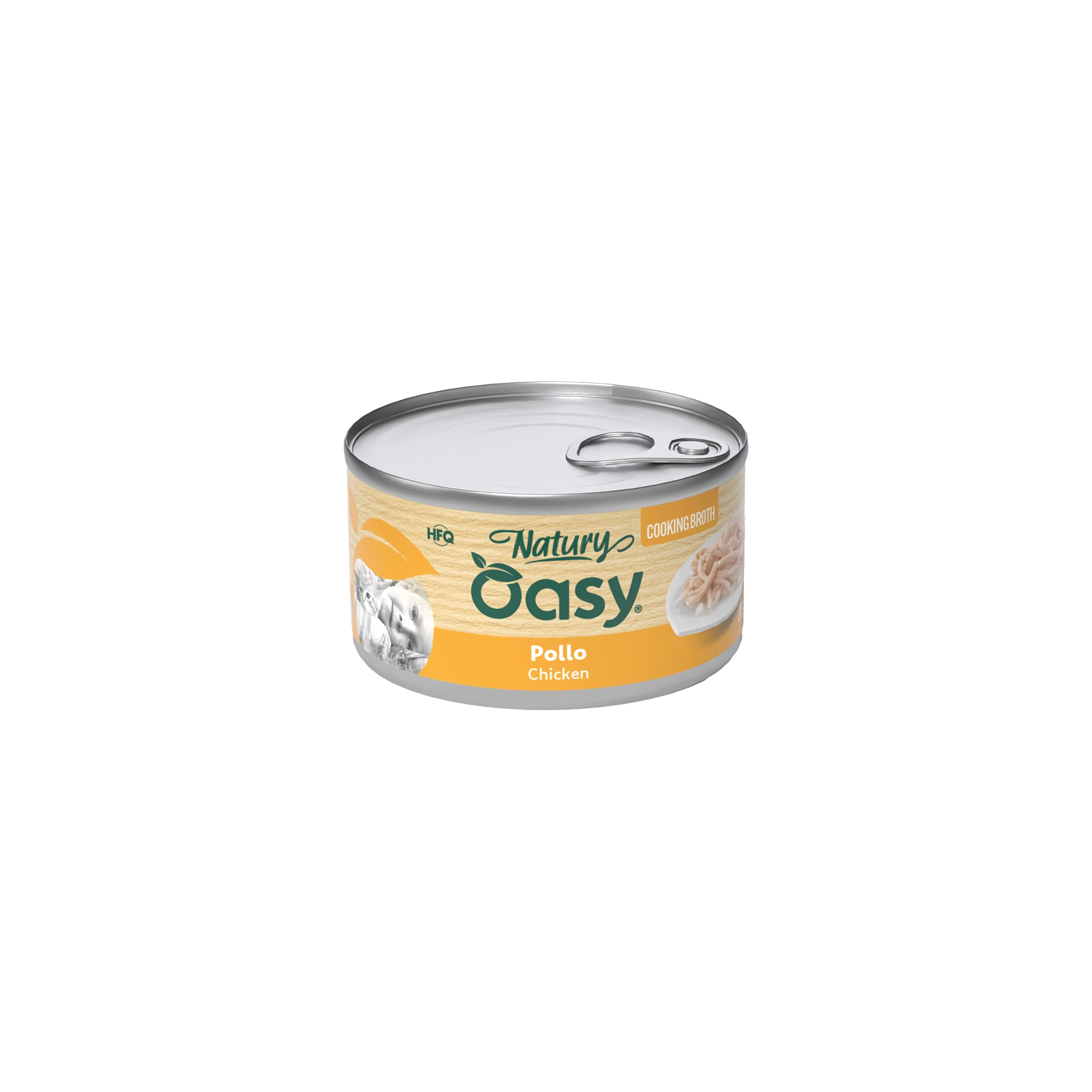 Oasy Cat Konzerv Natury Cooking Broth Chicken Adult 85g