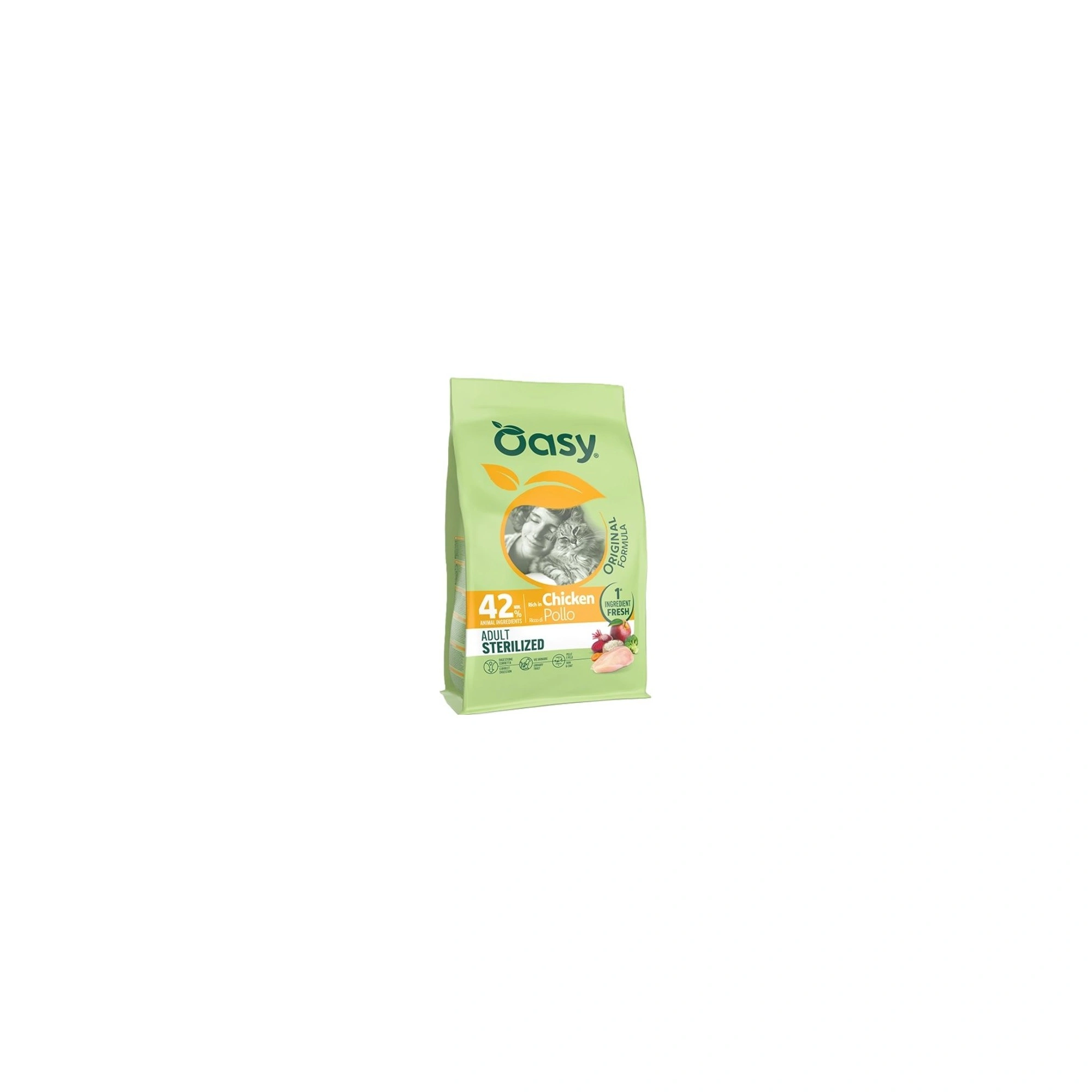 -Oasy Cat Original - Adult Sterilized Chicken 6kg