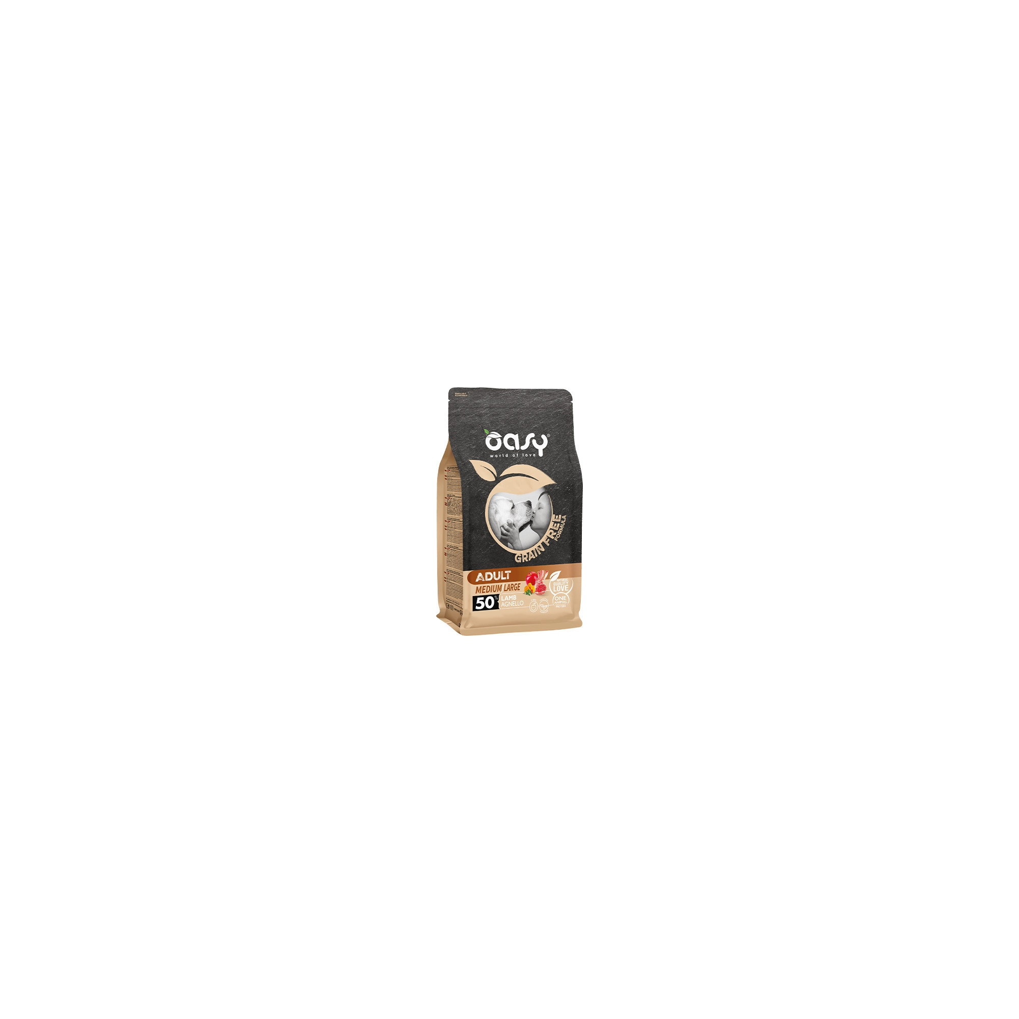 Oasy Dog GF Adult Medium/Large Lamb 2,5kg