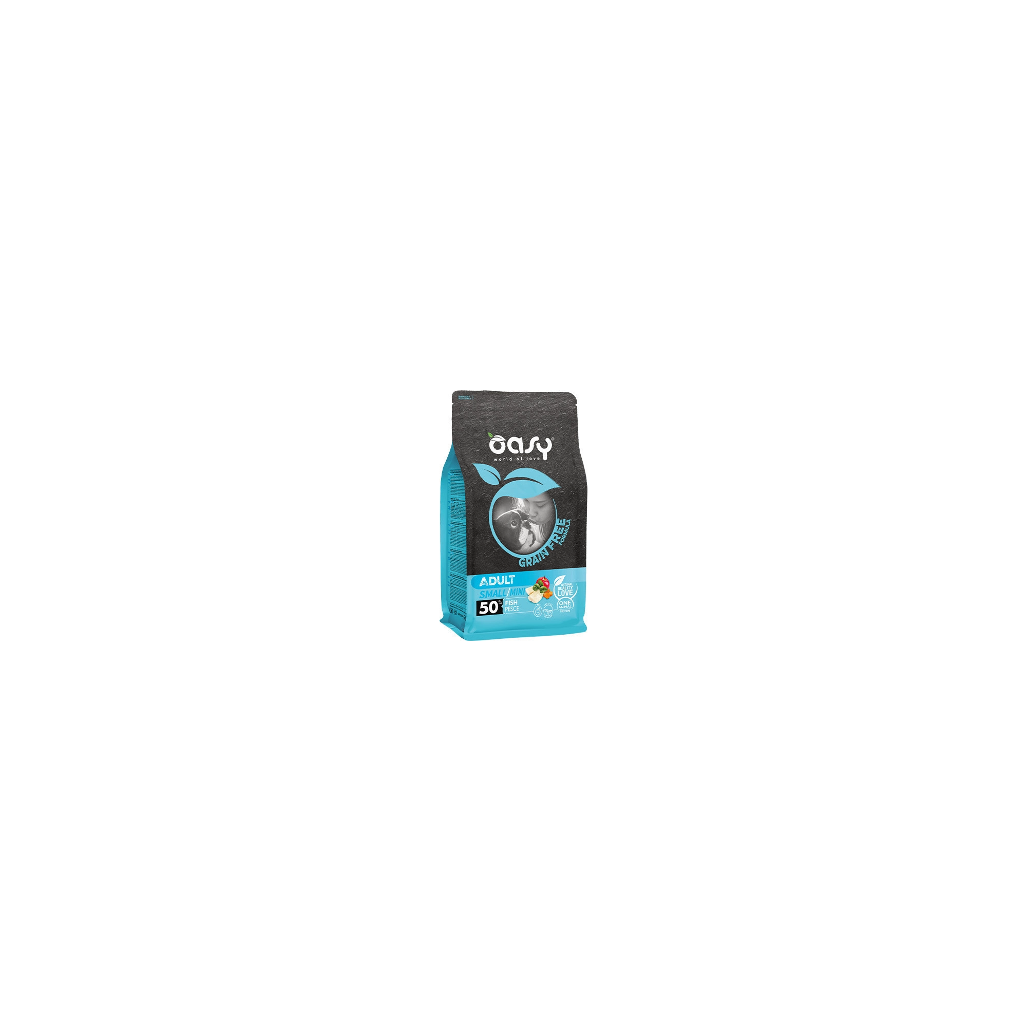 Oasy Dog GF Adult Small/Mini Fish 800g