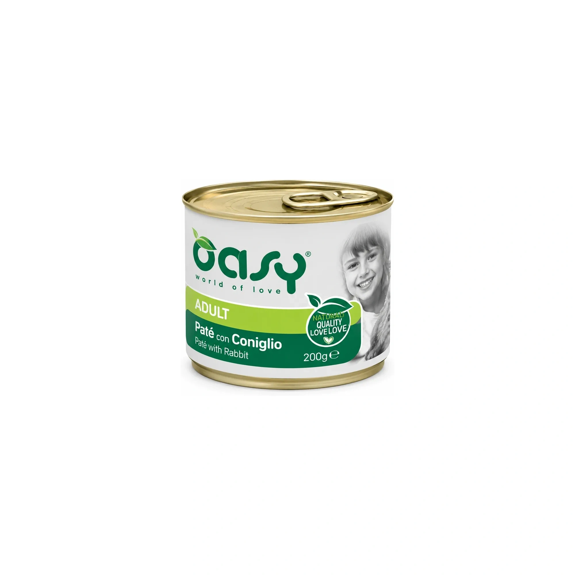 Oasy Dog Konzerv OP Adult Small/Mini Rabbit 200g
