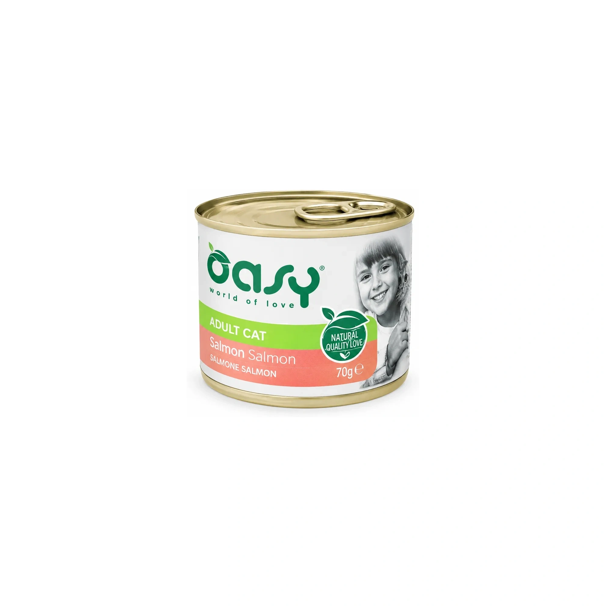 Oasy Dog Konzerv OP Adult Small/Mini Salmon 200g