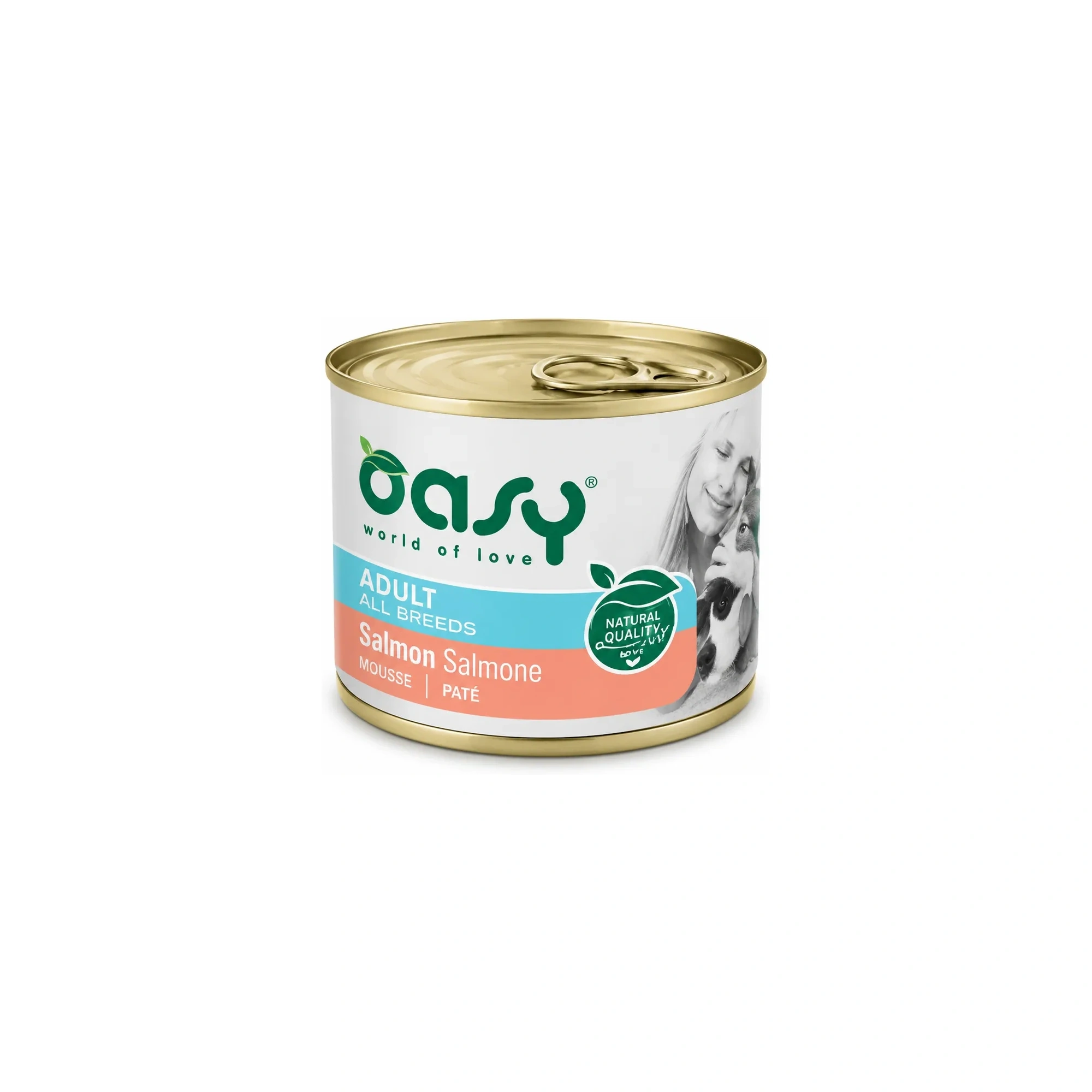 Oasy Dog Konzerv OP Puppy & Junior Small/Mini Salmon 200g