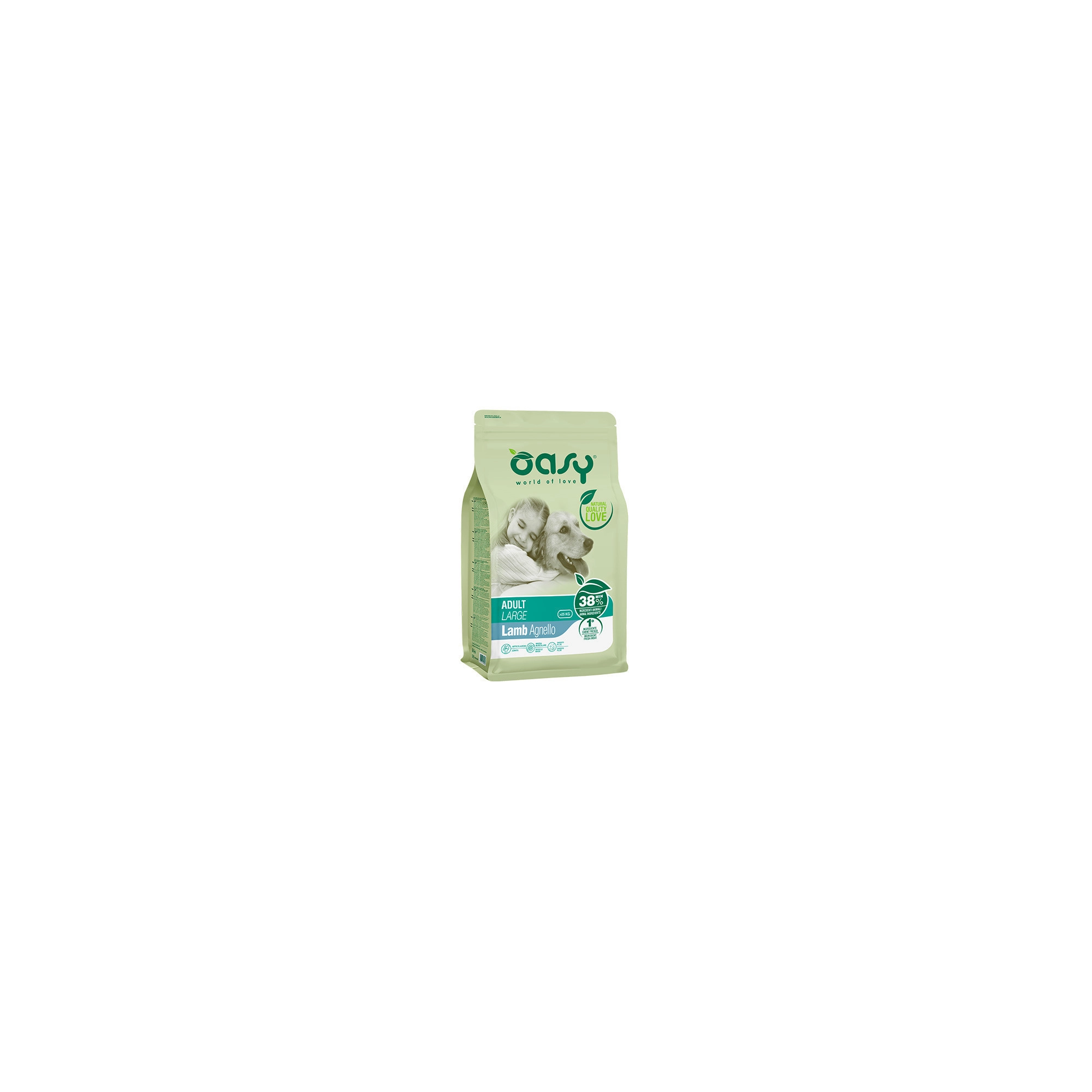 Oasy Dog Lifestage Adult Large Lamb 12kg