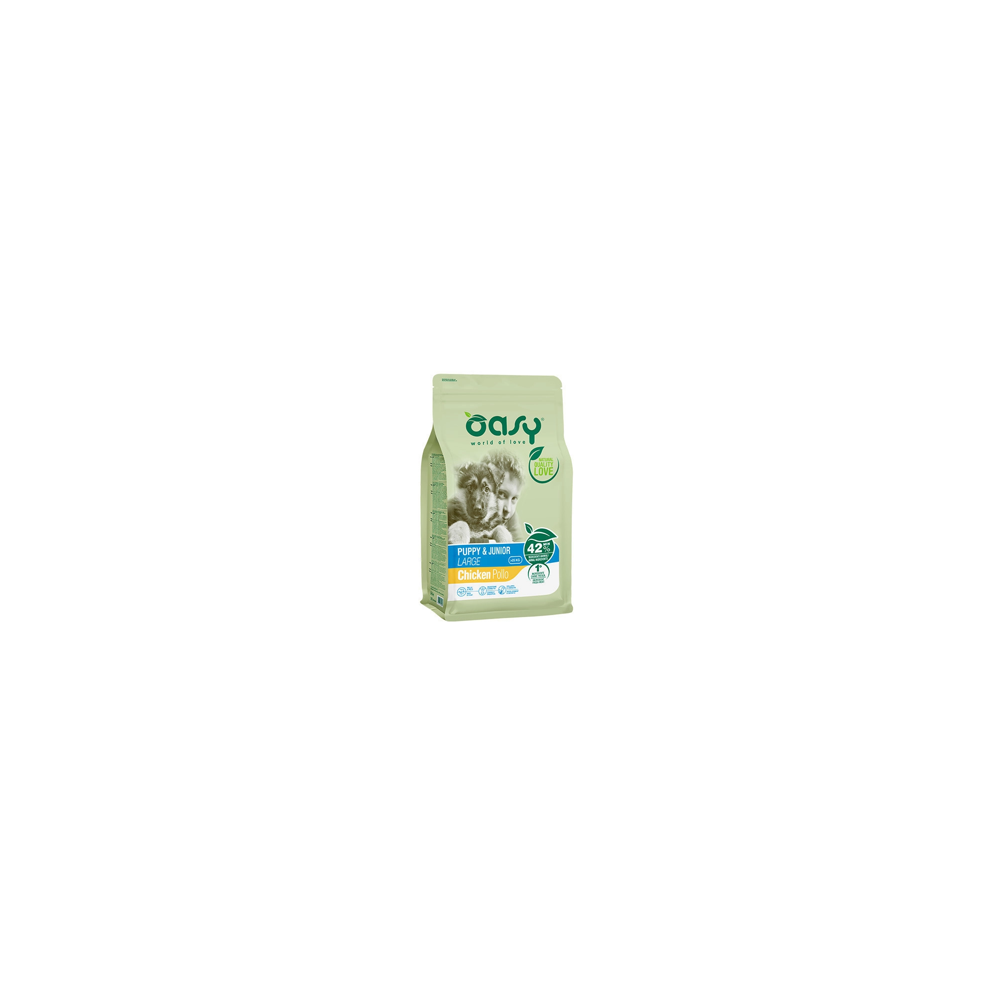 Oasy Dog Lifestage Puppy&Junior Large 12kg
