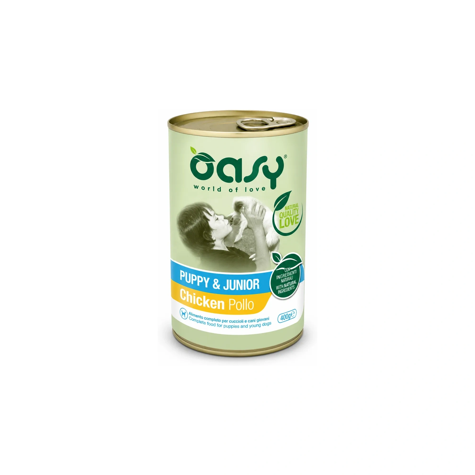 Oasy Dog Lifestage Puppy paté 400g