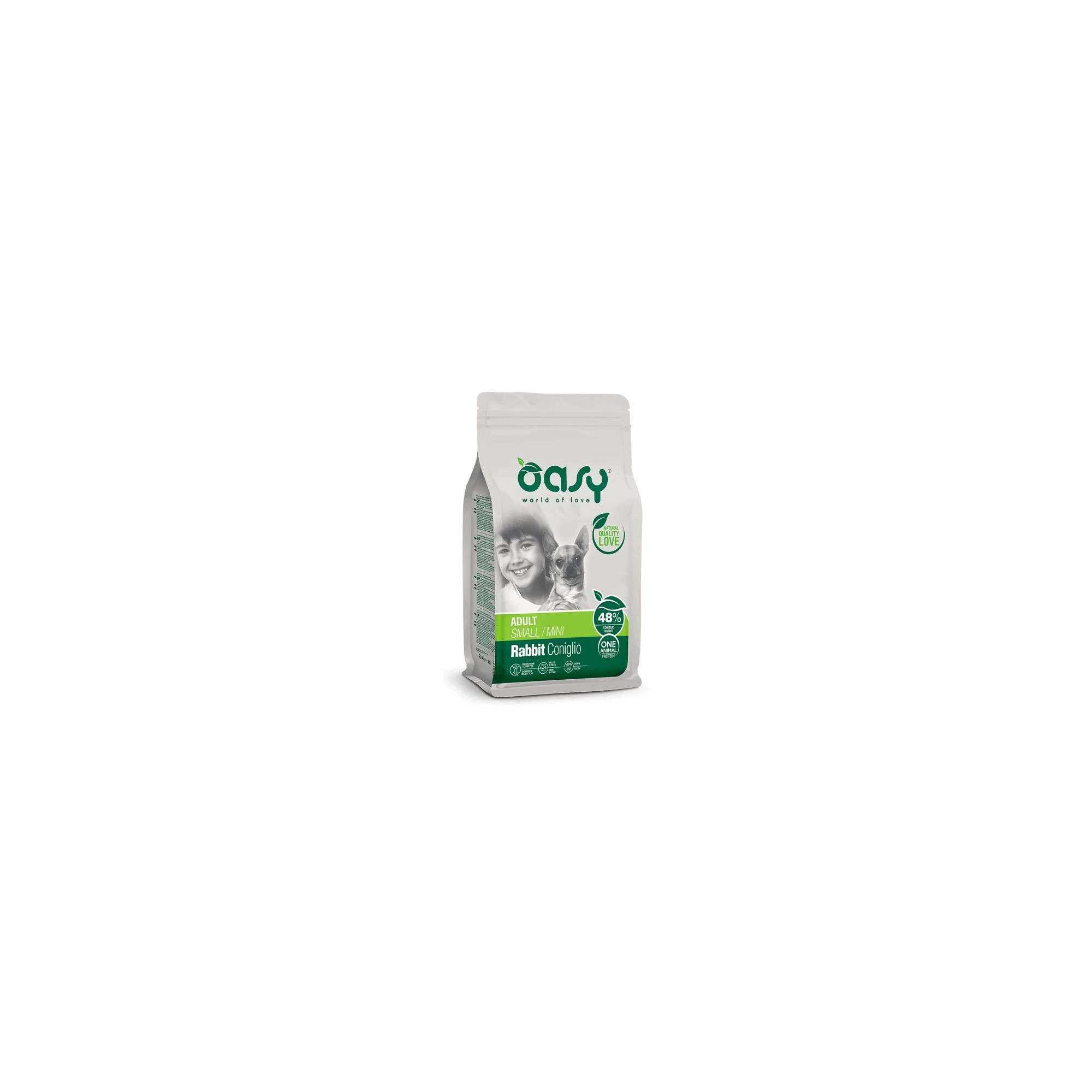 Oasy Dog OAP Adult Small/Mini Rabbit 2,5kg