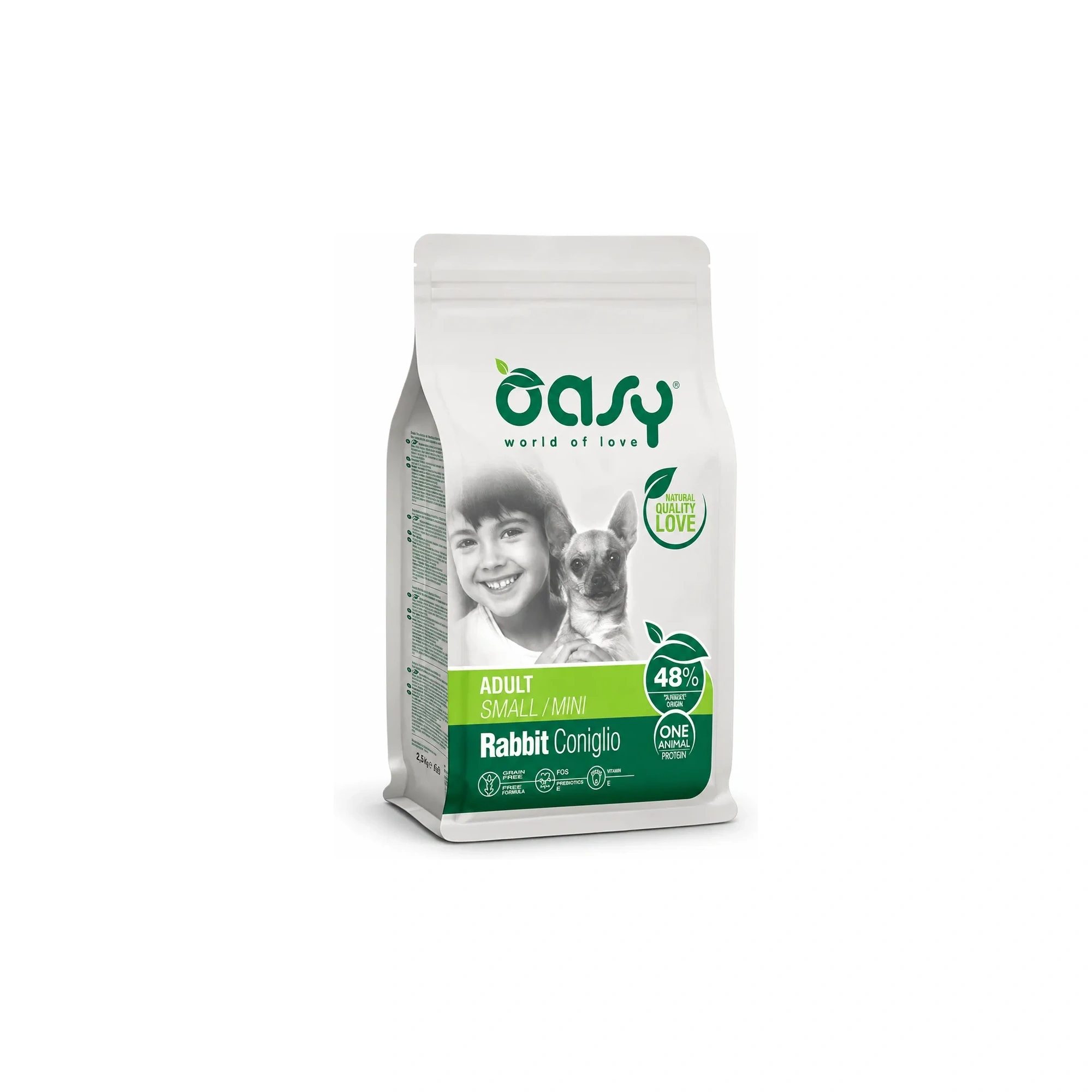 Oasy Dog OAP Adult Small/Mini Rabbit 2,5kg
