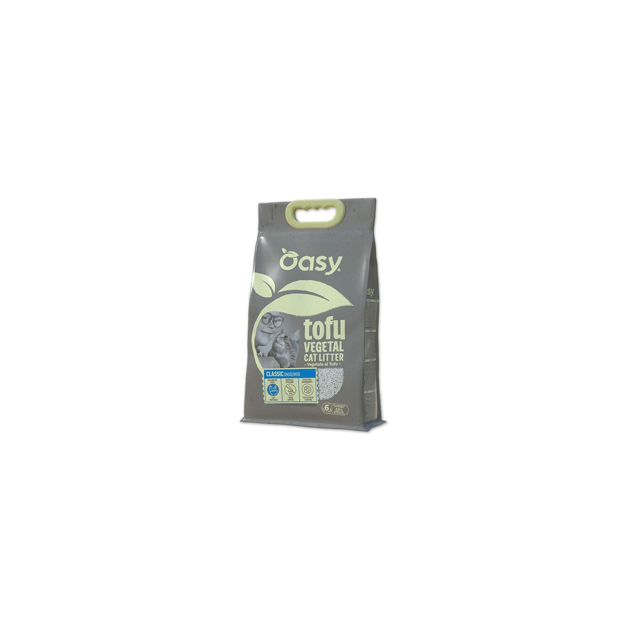 Oasy Vegetal Tofu Classic illatmentes macskaalom 6L (2,5kg)
