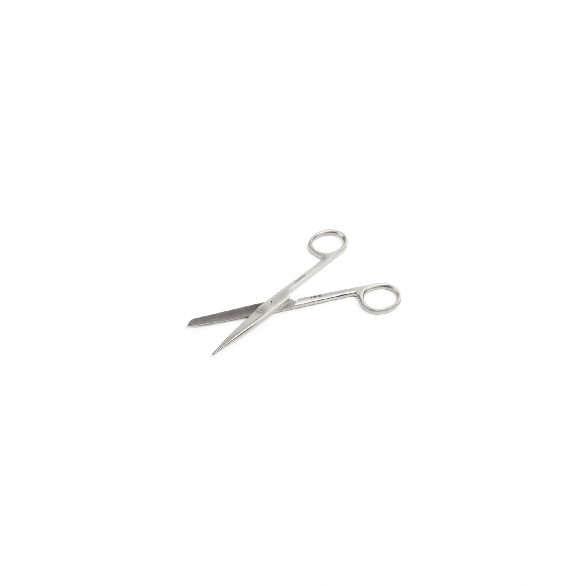 Olló egyenes hegyes-tompa 14,5 cm