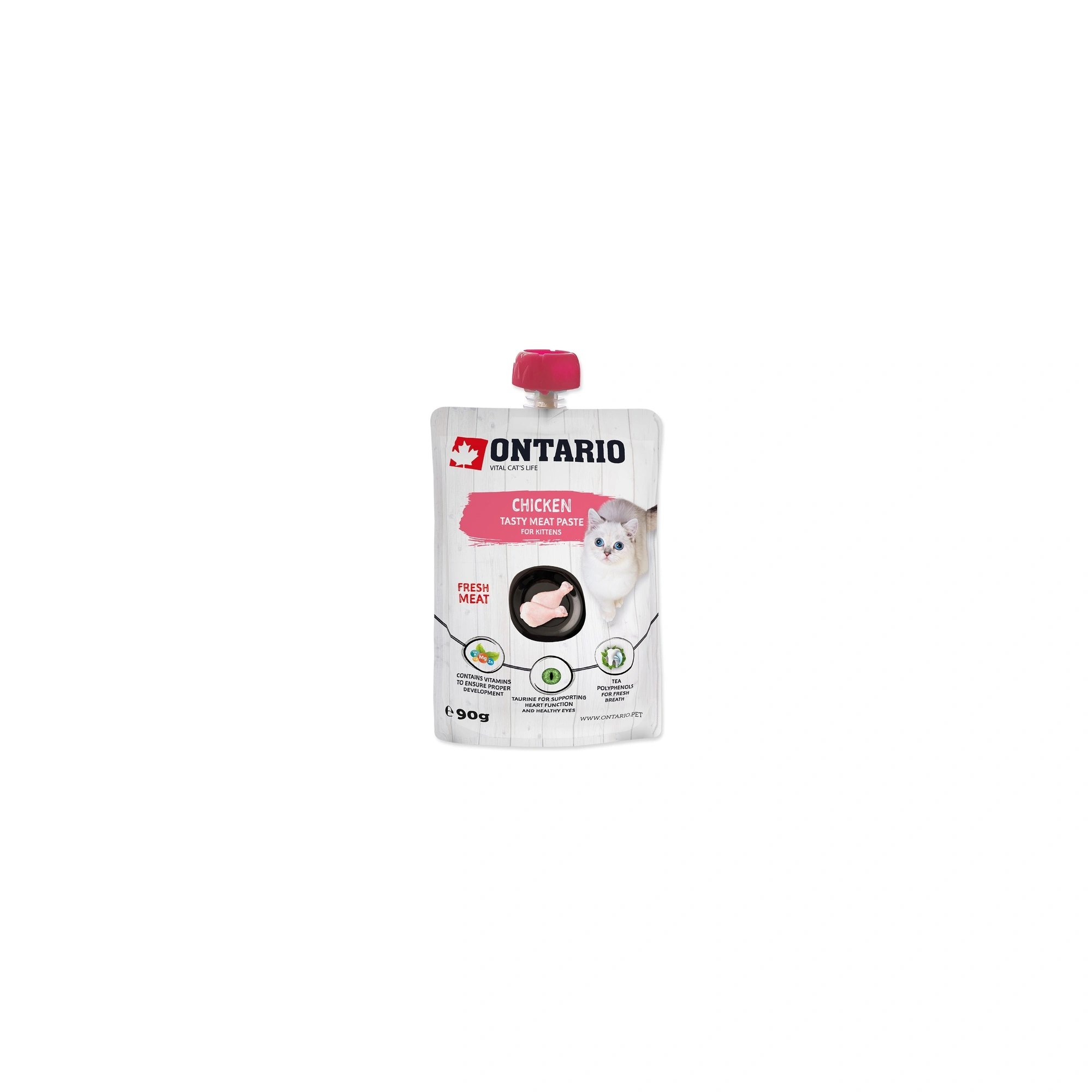Ontario Cat Kitten Húskrém Csirkés 90g