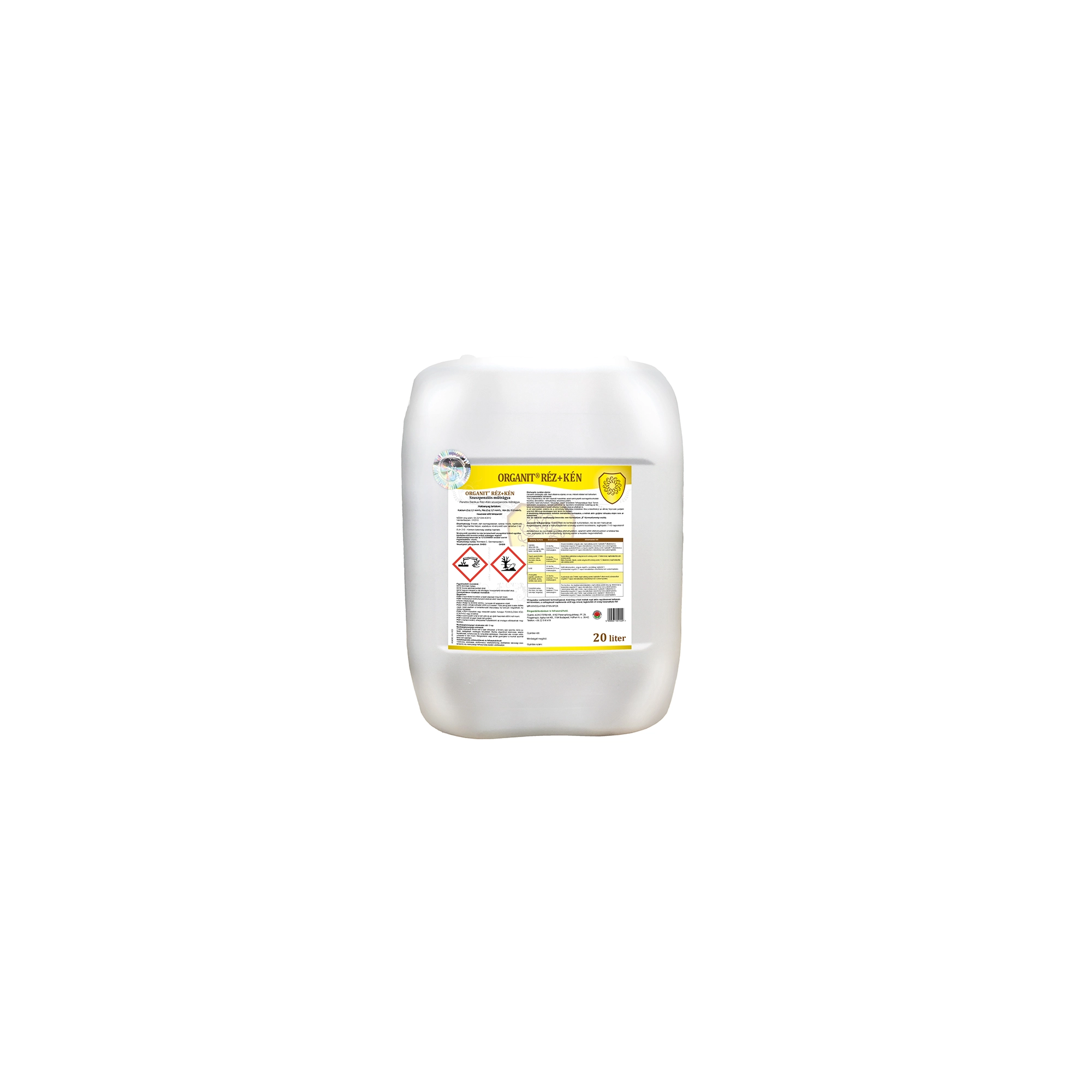 Organit Réz+Kén 20 liter