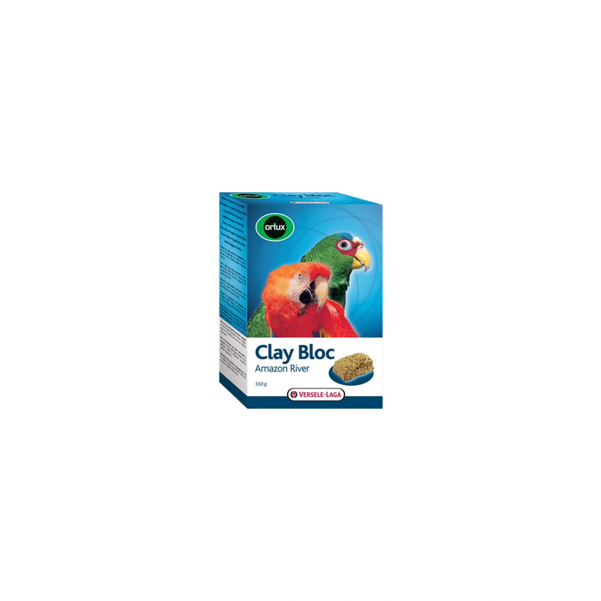 Orlux Clay Bloc Amazone Rivel agyagtömb Óriáspapagájoknak 550g