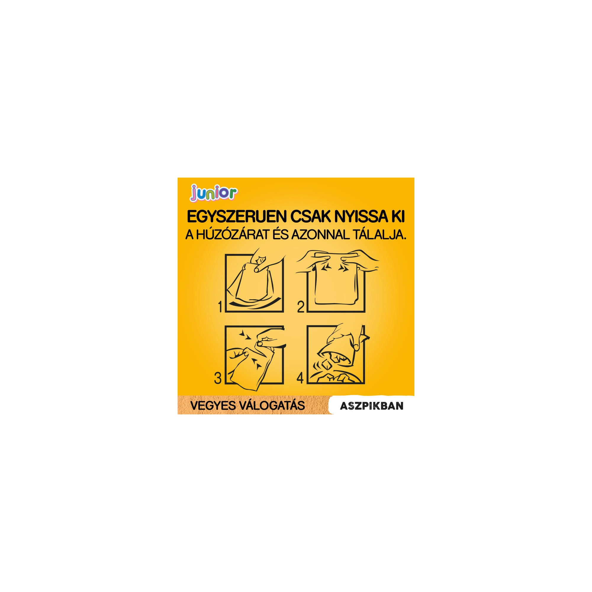 PEDIGREE alutasak 12-pack JUNIOR 12*100g Multipack