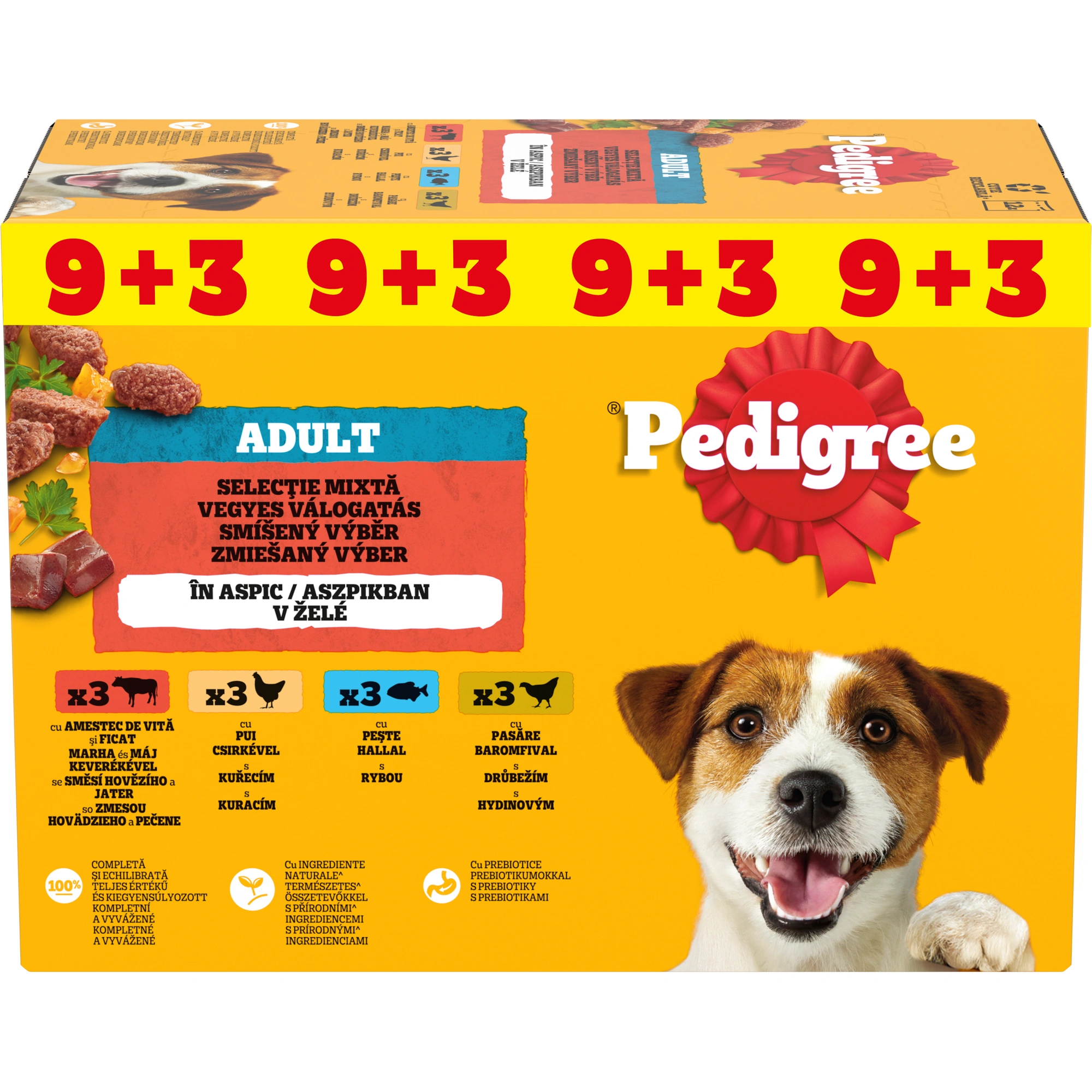 -PEDIGREE Alutasak 12-pack 9+3 GRÁTISZ
