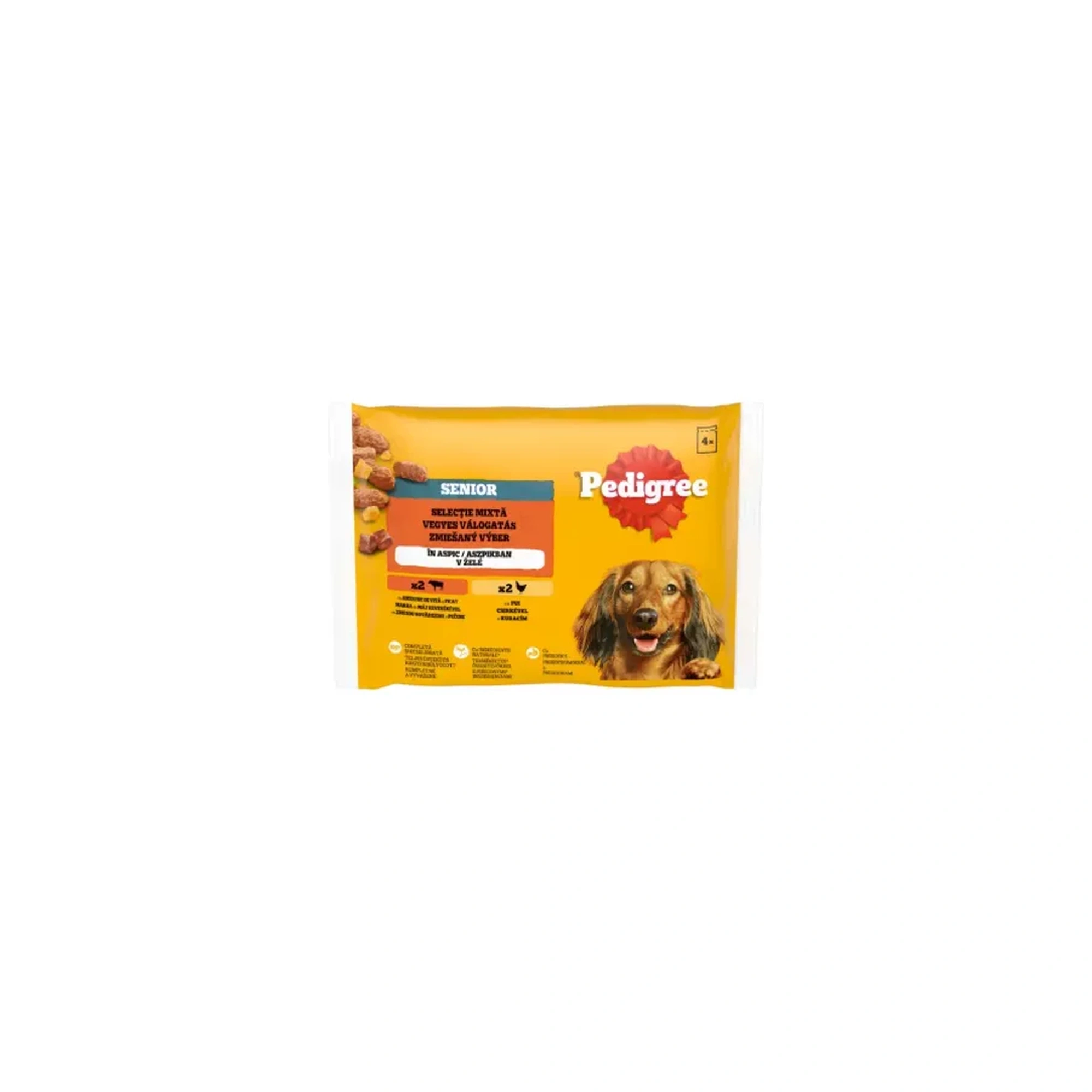 Pedigree alutasak Multipack Senior Mix 4x100g