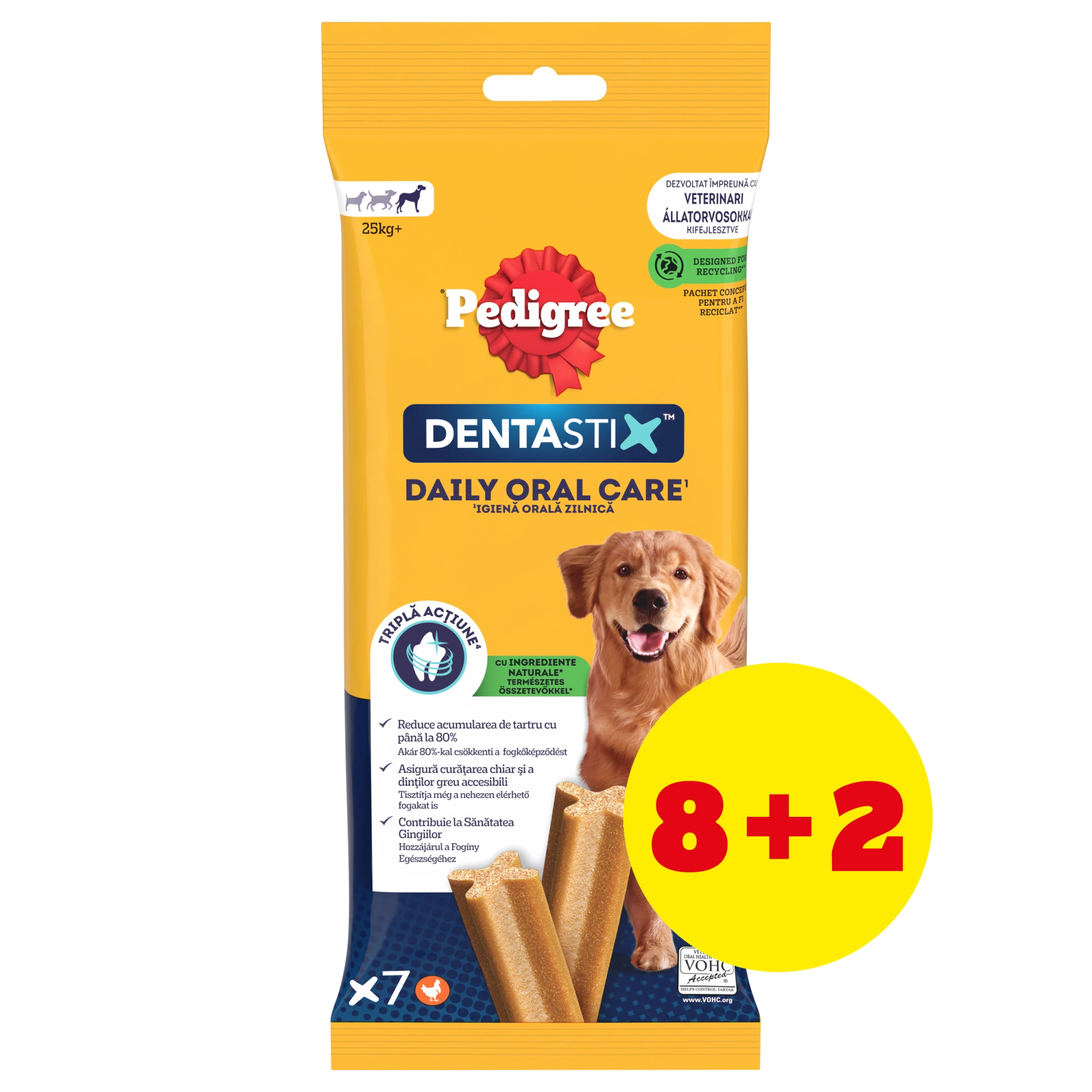 -Pedigree Denta Stix 7db Mono Large 270g 8+2 Copack