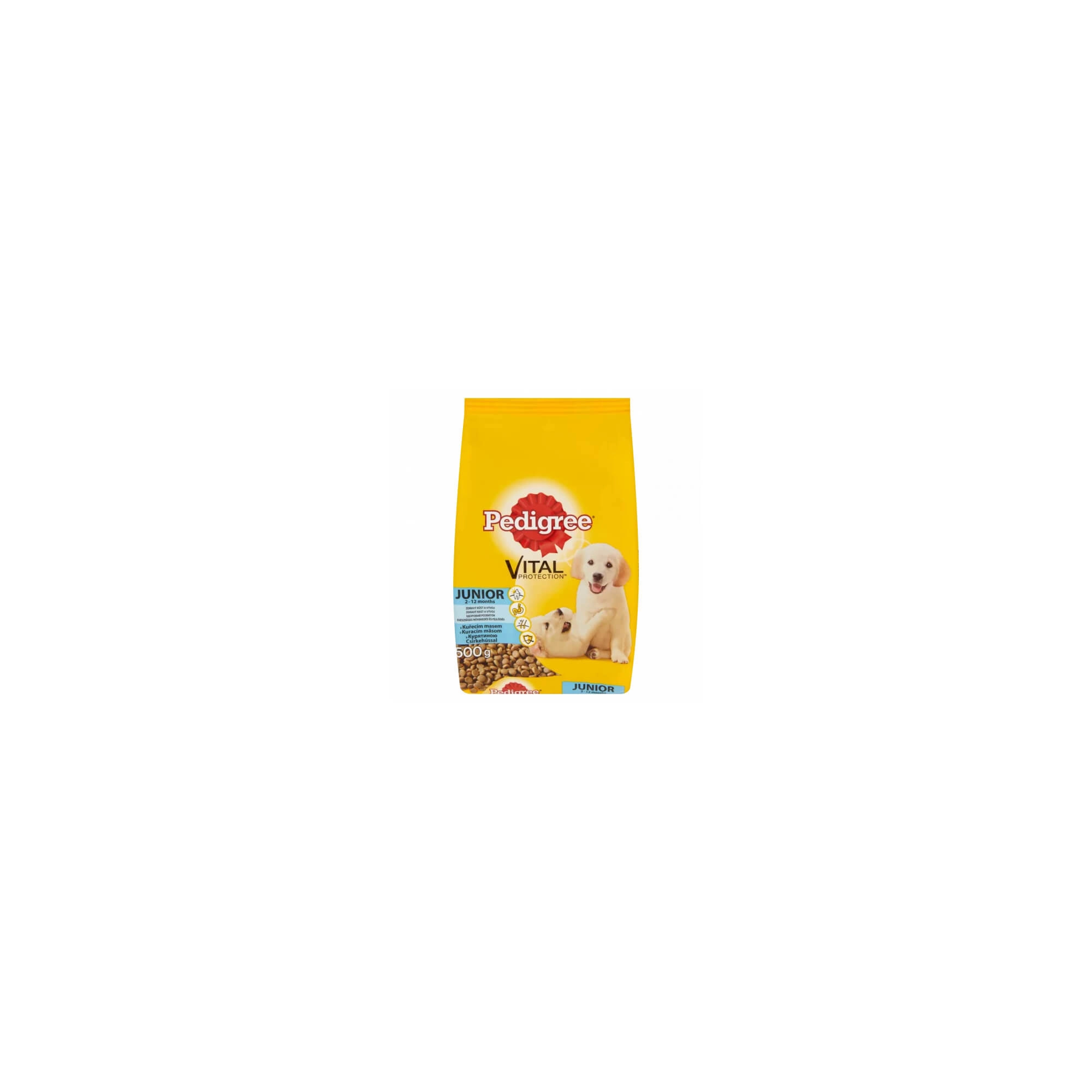 PEDIGREE Junior Száraz Csirke & Rizs 500g