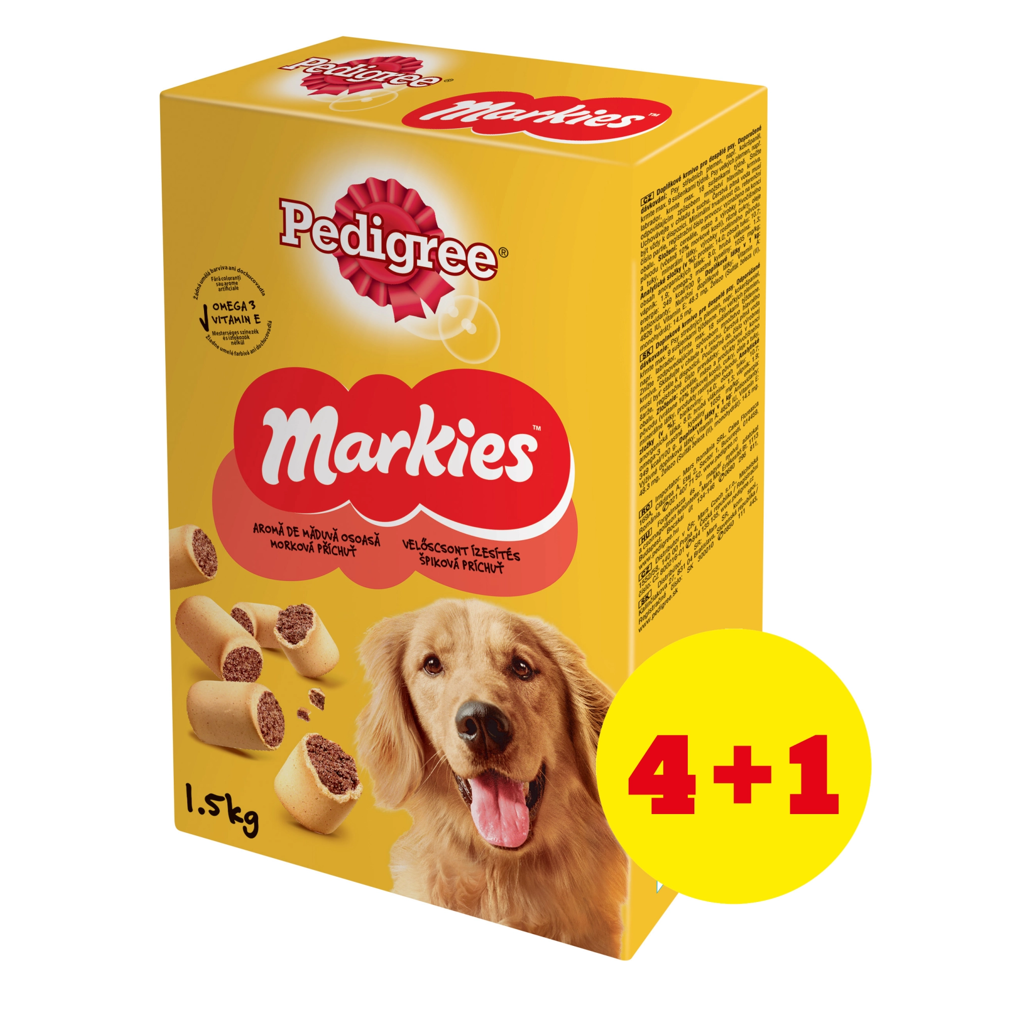 -Pedigree Markies 1,5kg 4+1 Copack