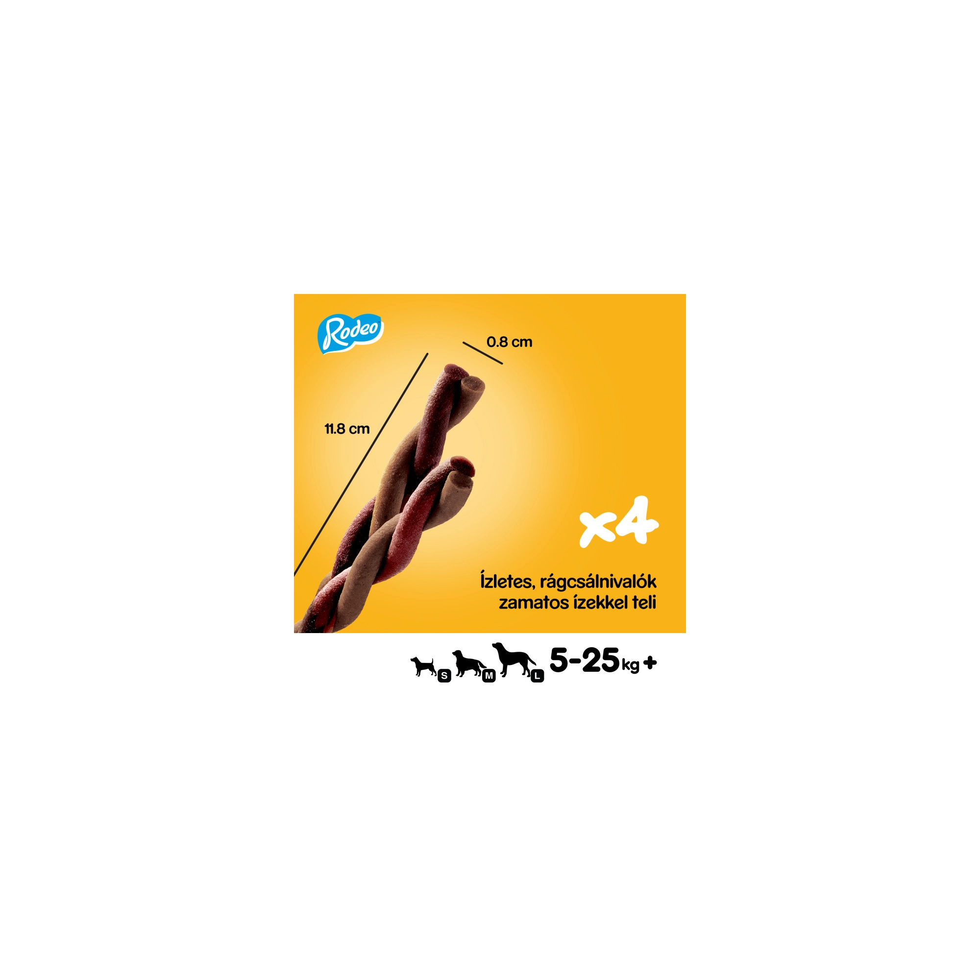 Pedigree Rodeo 70g Marhahússal