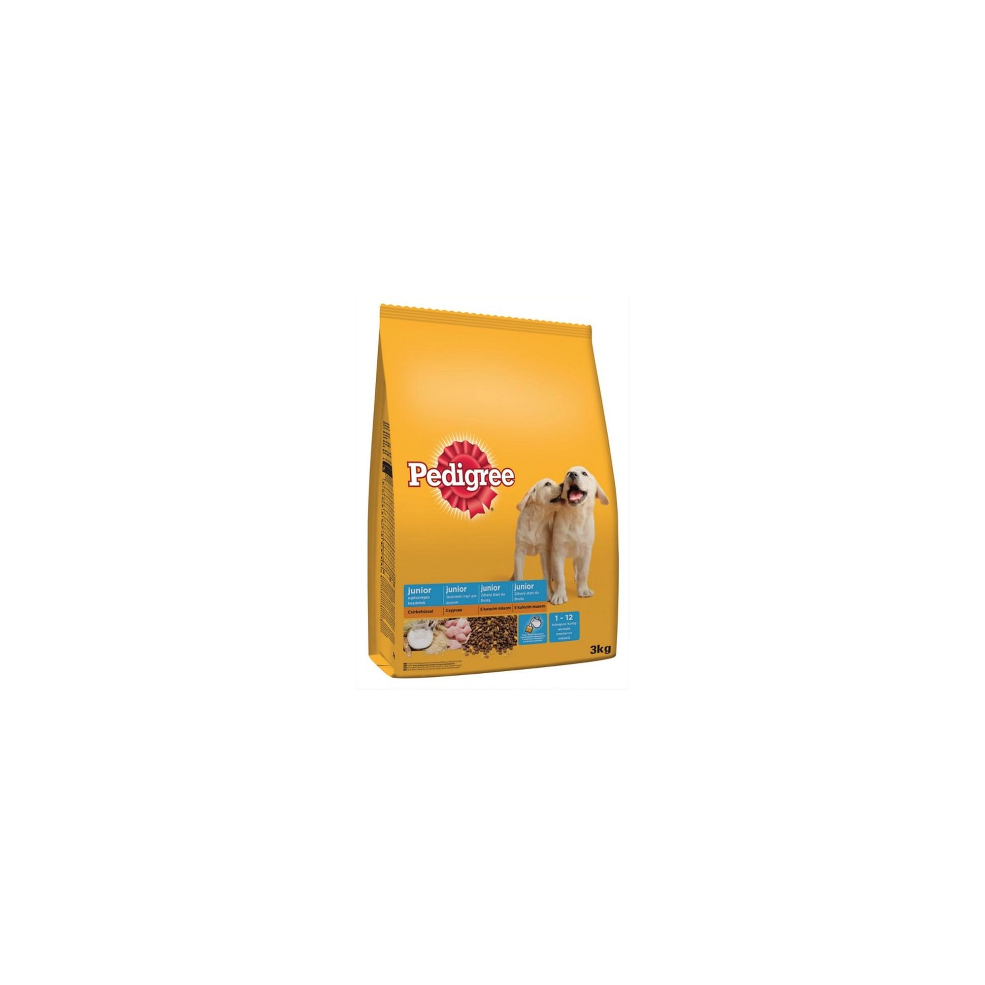 Pedigree Száraz Junior Baromfi 3kg