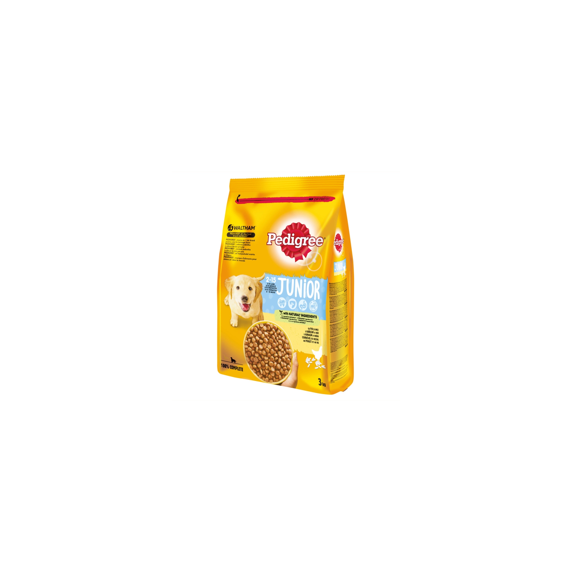 Pedigree Száraz Junior Baromfi 3kg