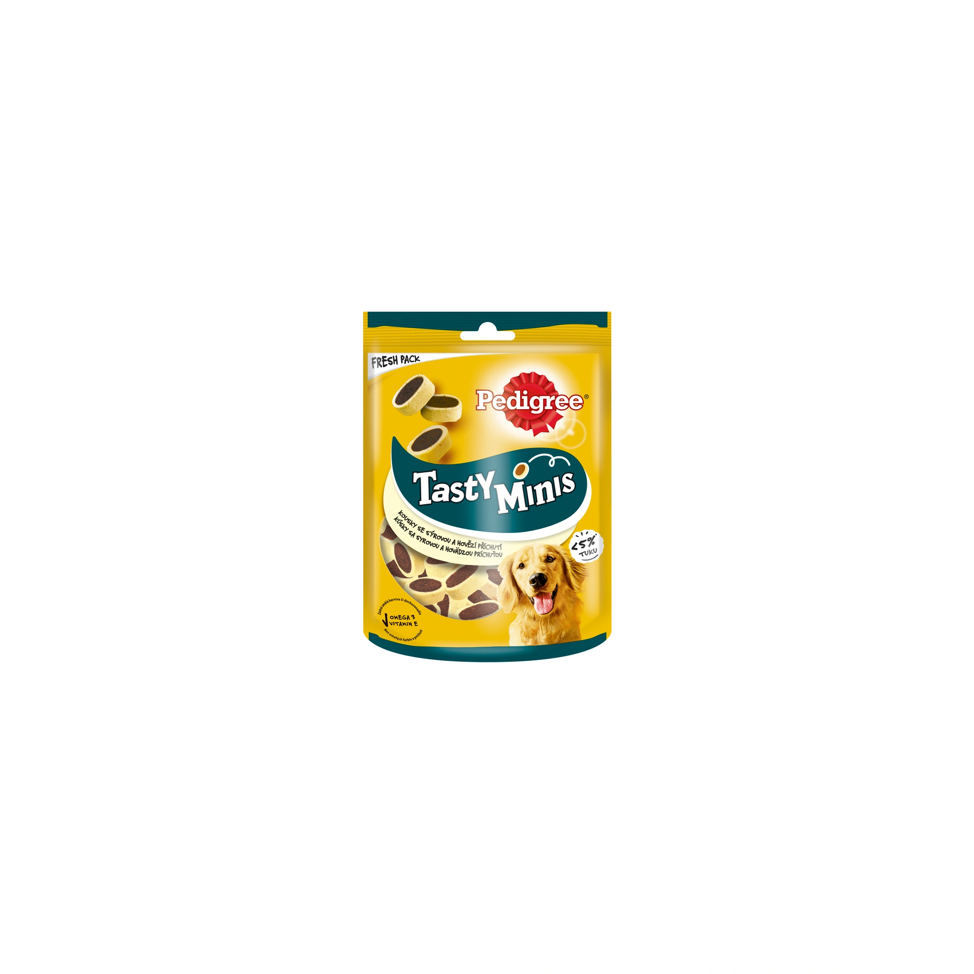 Pedigree Tasty Bites 140g Cheesy Bites