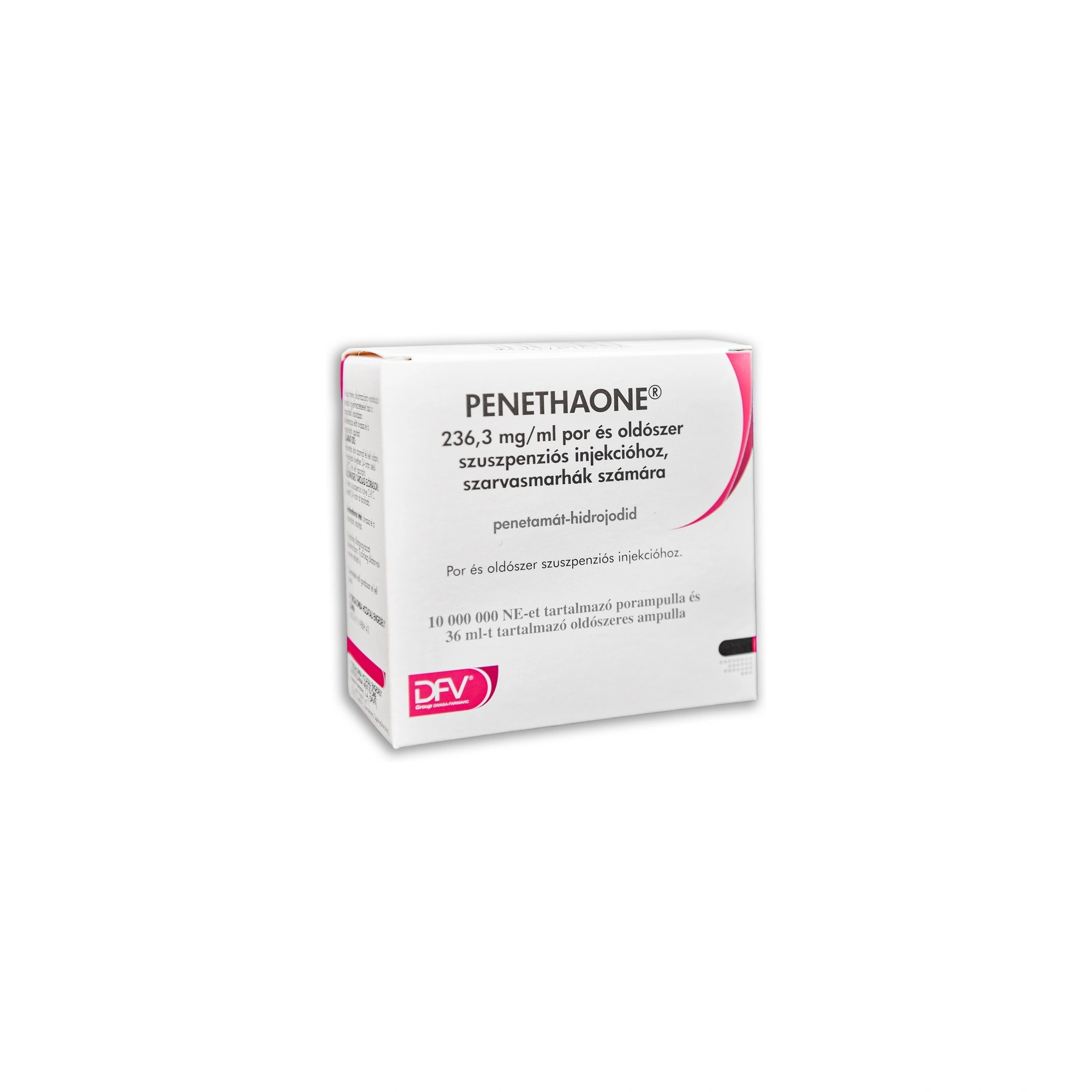 Penethaone 236,3mg/ml por és oldószer szuszpenziós inj. 40 ml