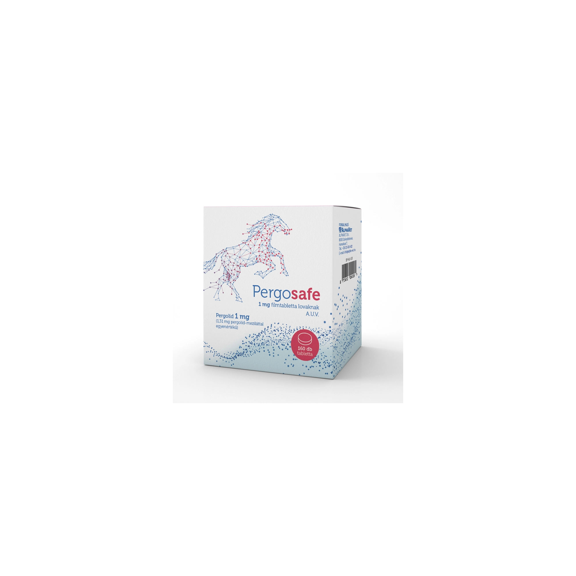 Pergosafe 1 mg 160x filmtabletta lovaknak AUV