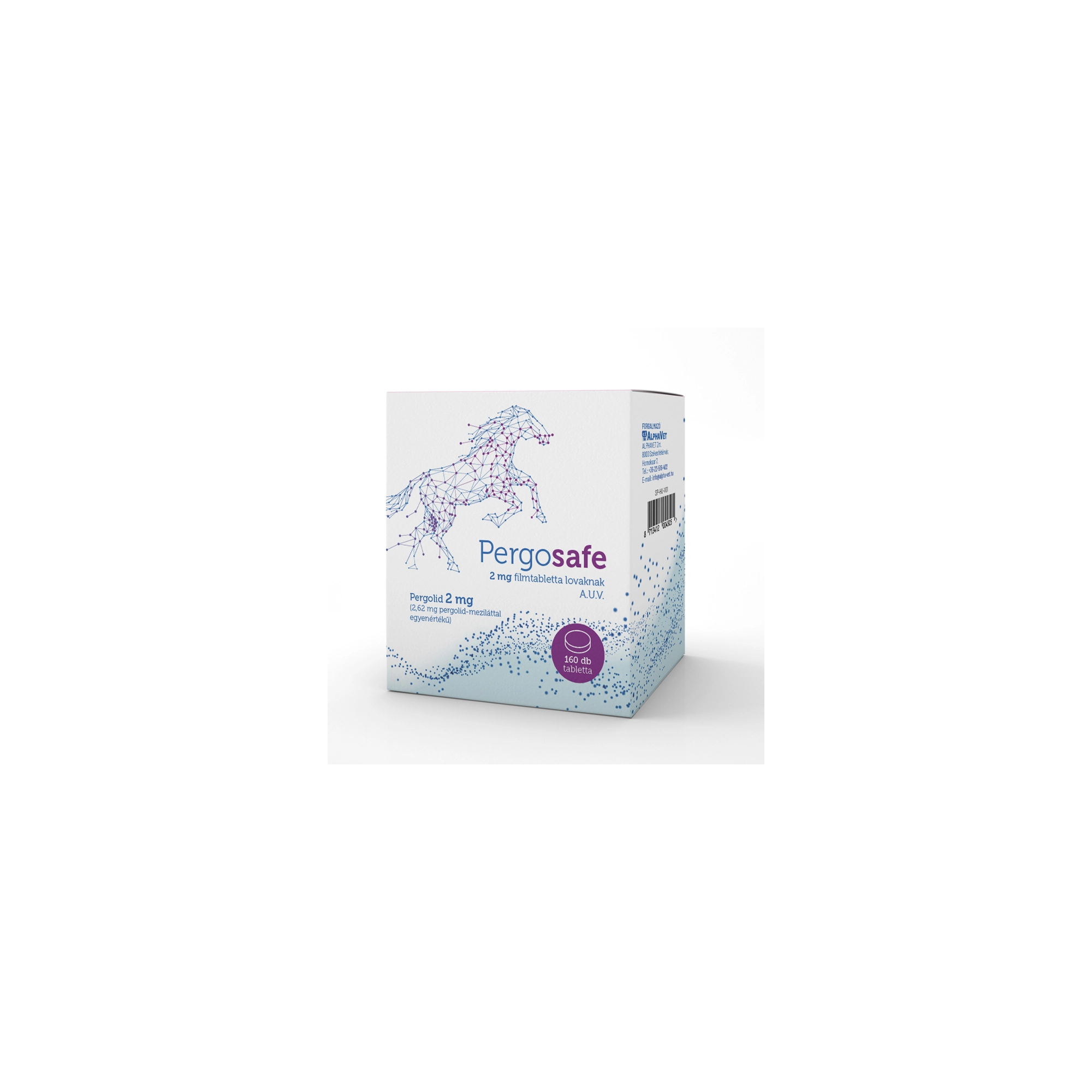 Pergosafe 2 mg 160x filmtabletta lovaknak AUV