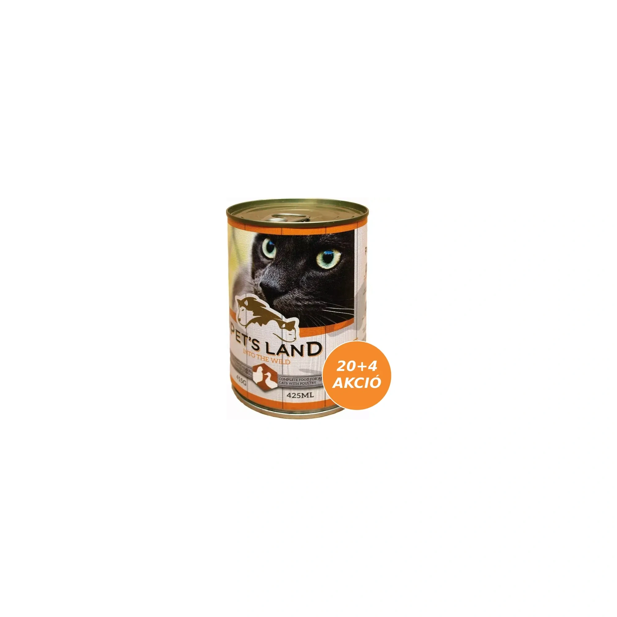 Pet s Land Cat Konzerv Baromfi 415g