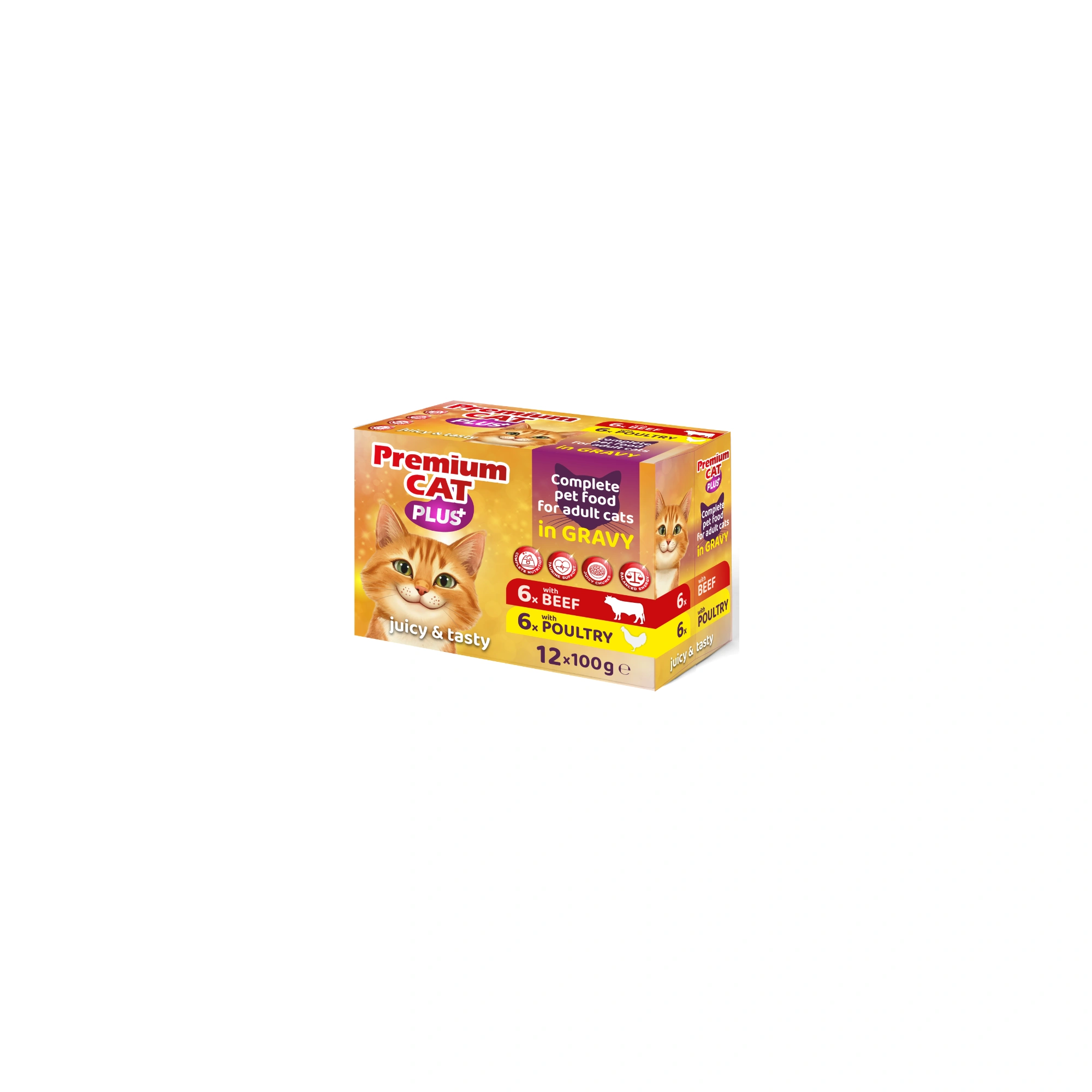-Premium Cat alutasak multipack 12*100g