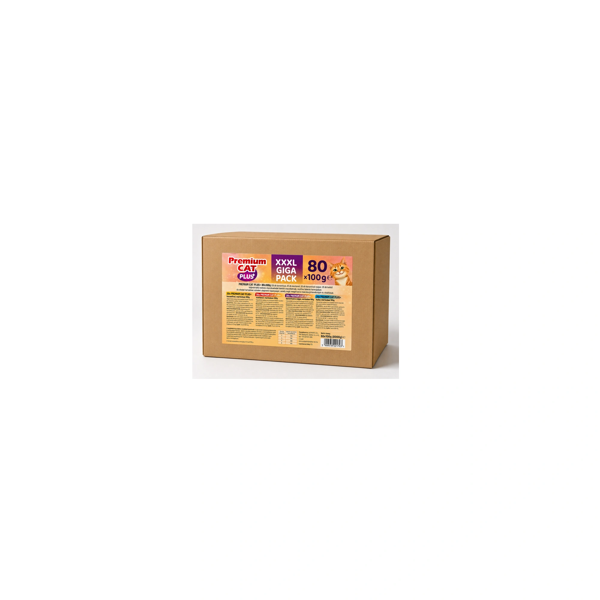 Premium Cat alutasak multipack 80*100g