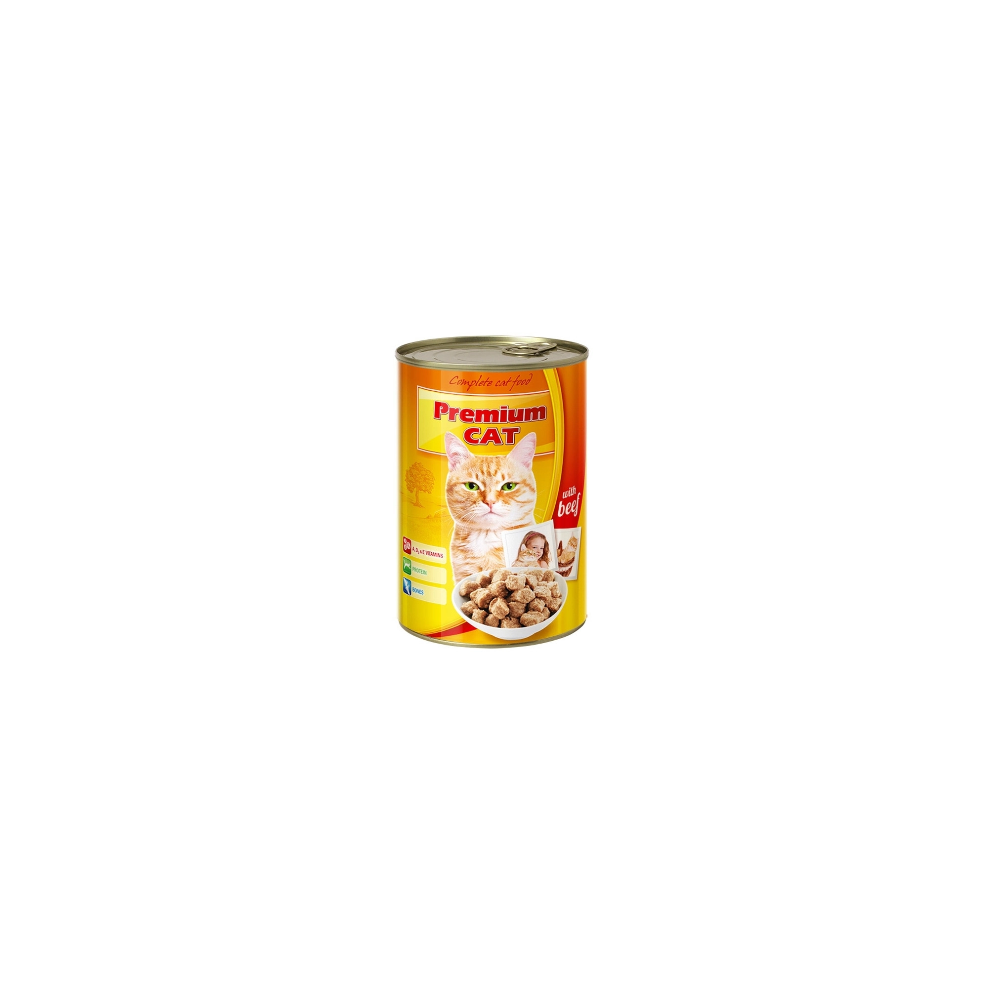 Prémium Cat konzerv marhás 415g