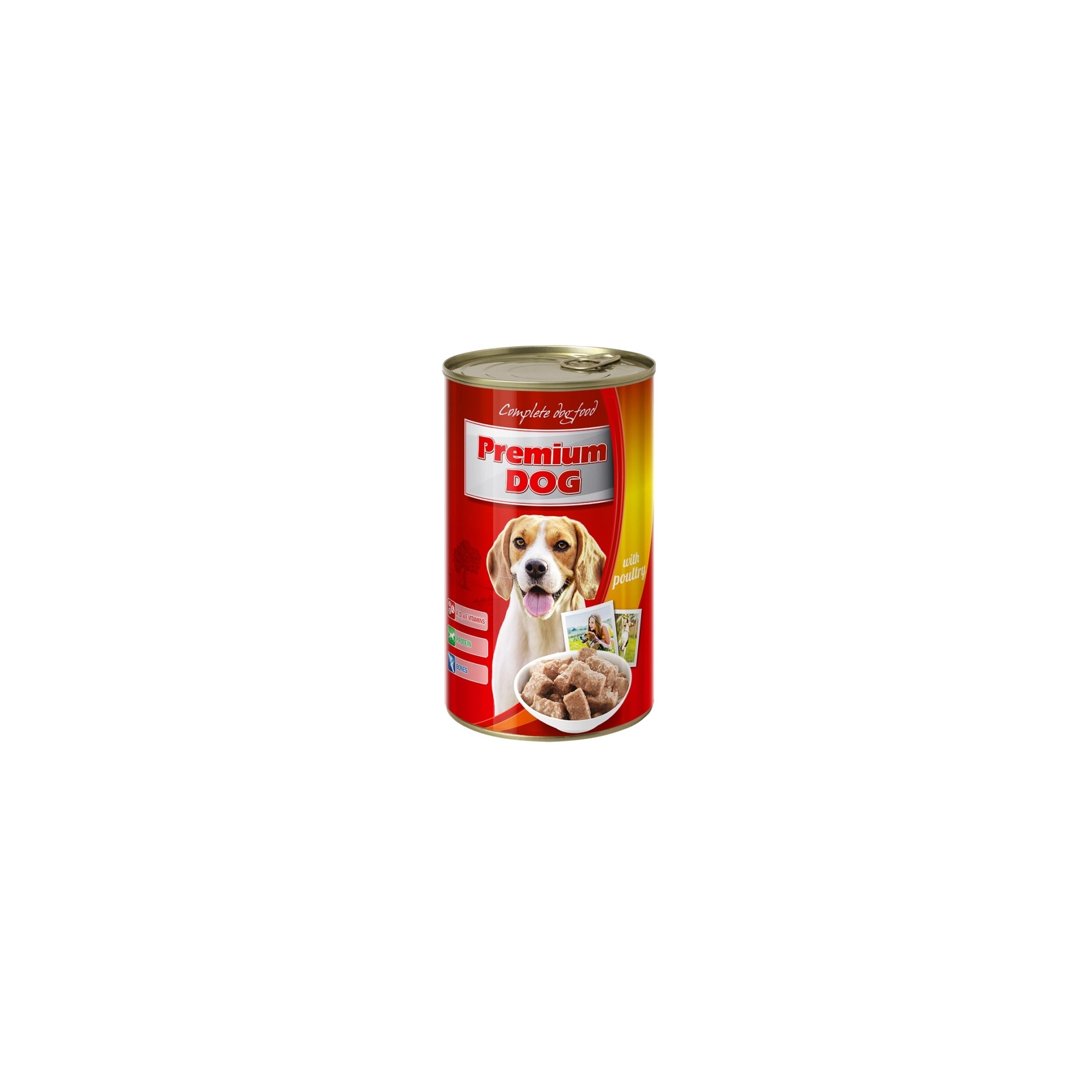 Prémium Dog Konzerv Szárnyas 1240g