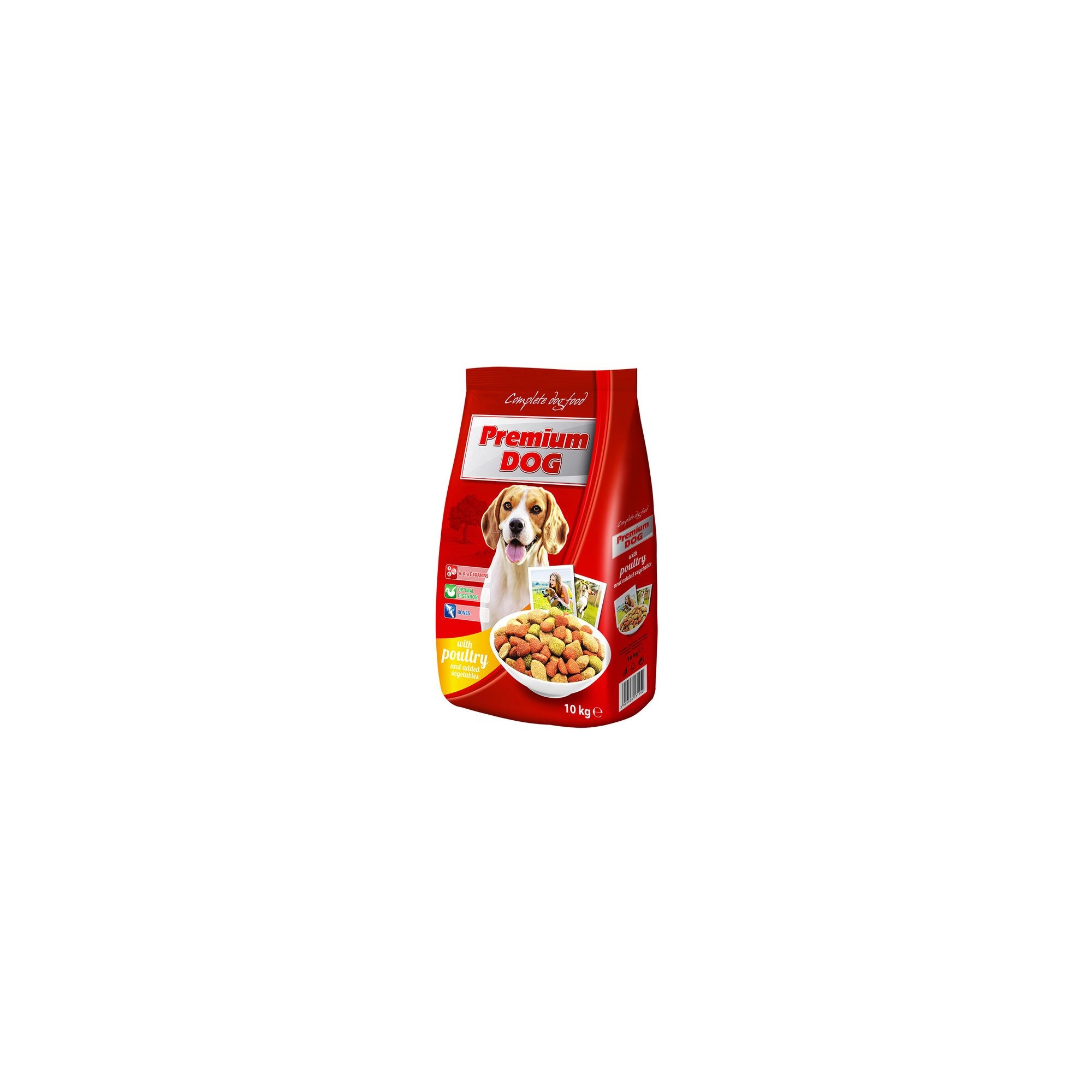 Premium Dog Száraz Baromfi-Zöldség 10kg