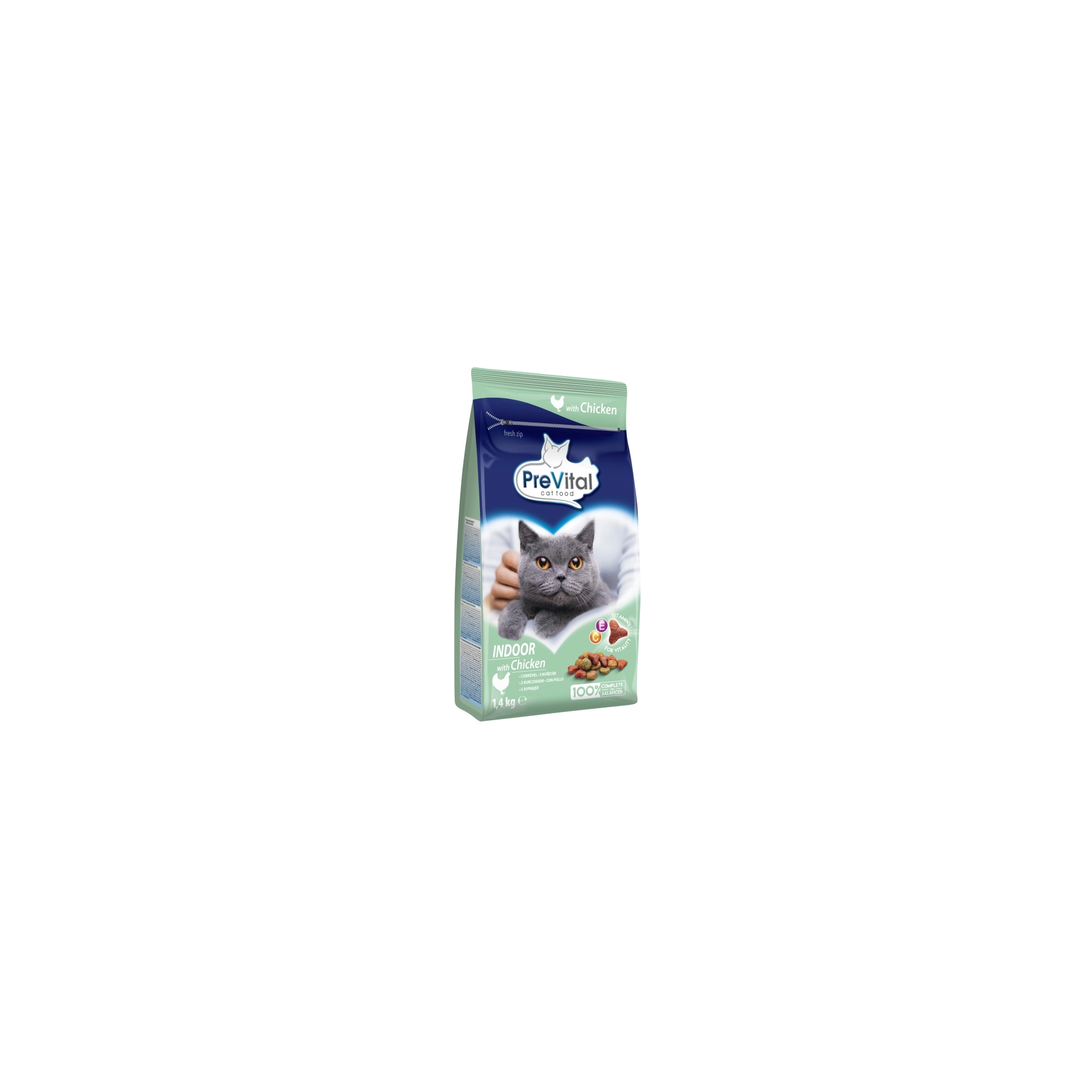 PreVital száraz Adult Indoor csirke 1,4kg