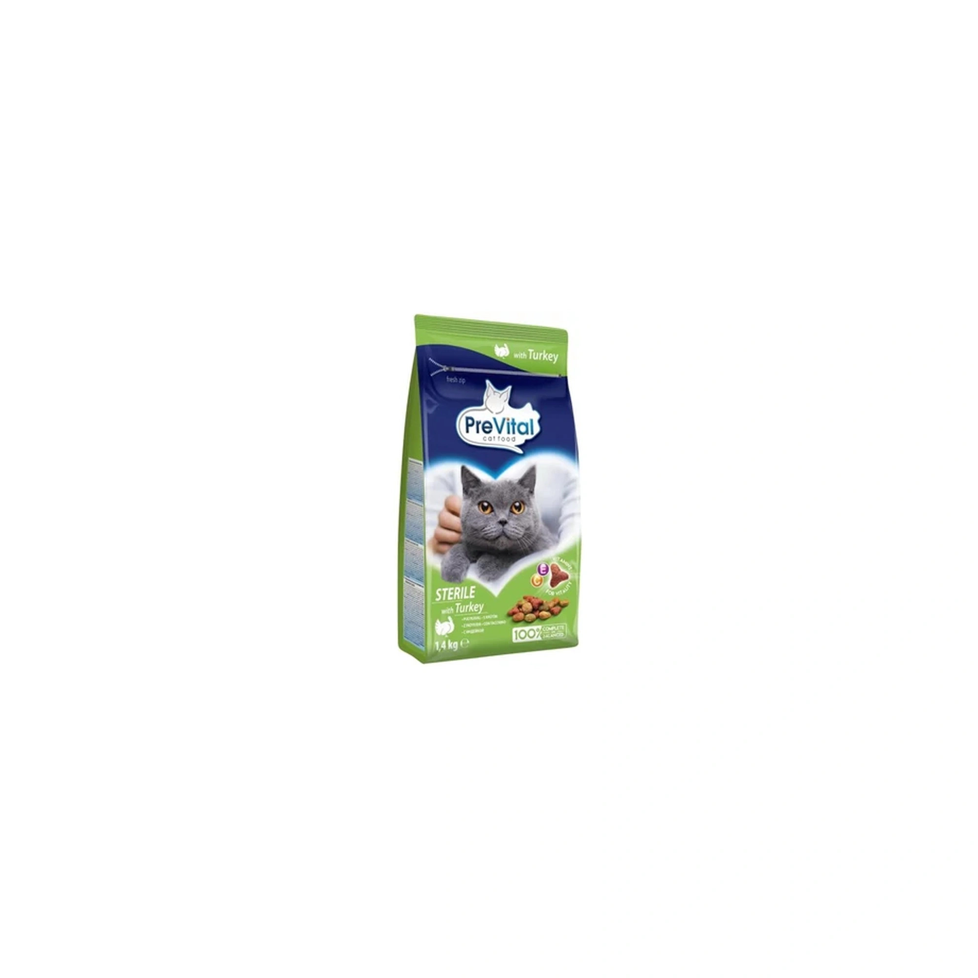 PreVital száraz Steril+Indoor pulyka 1,4kg