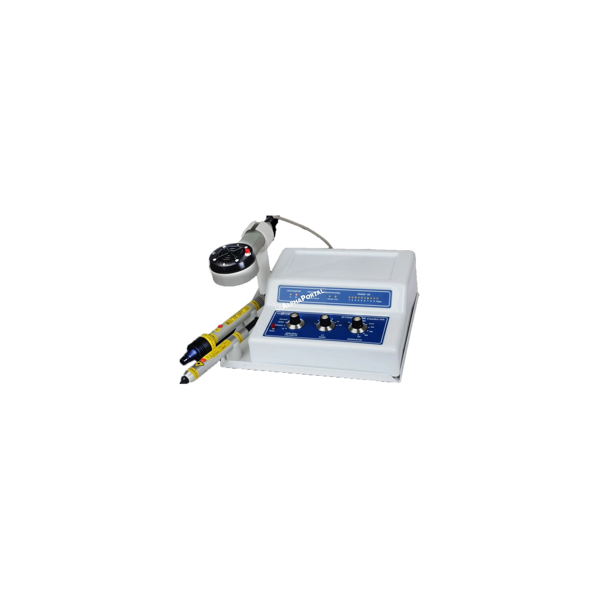 PROFI PLUSZ CSOMAG - Professzionális lágylézer terápiás asztali kezelőrendszer lézerzuhannyal és