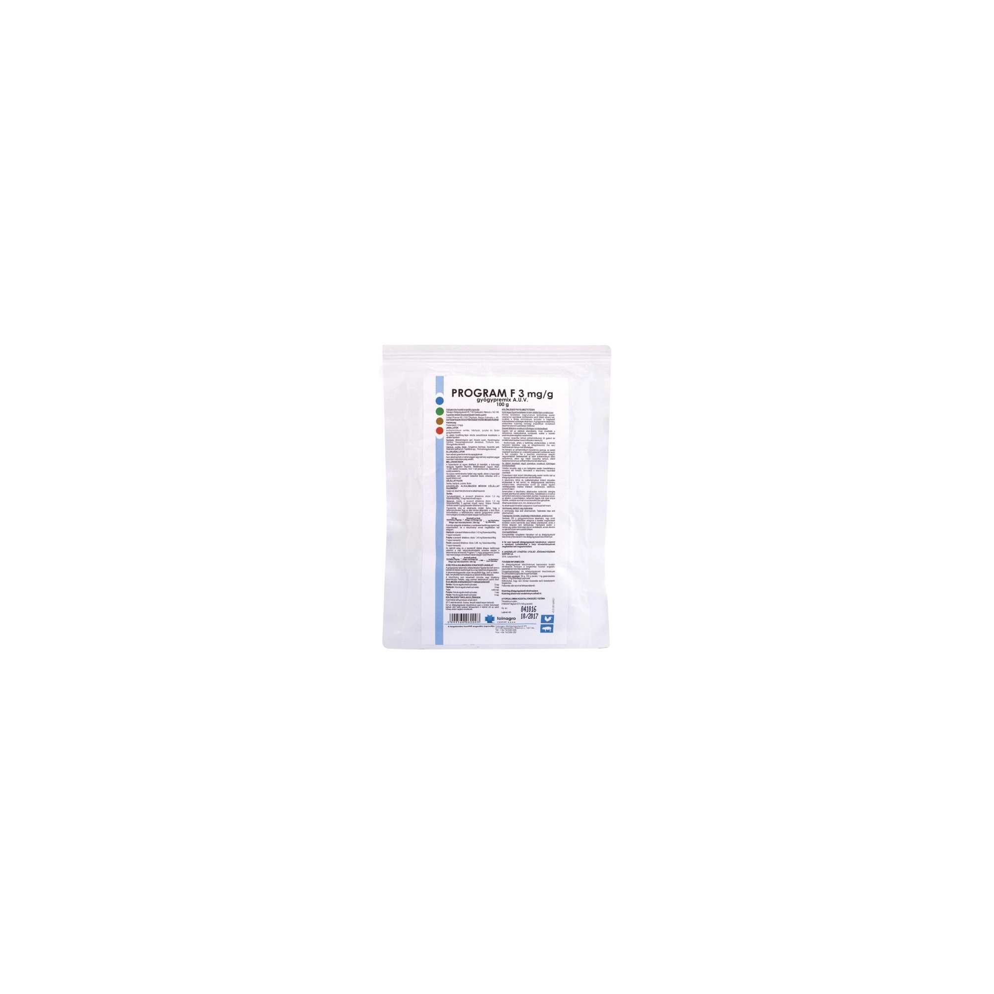 Program F 3 mg/g gyógypremix 100 g