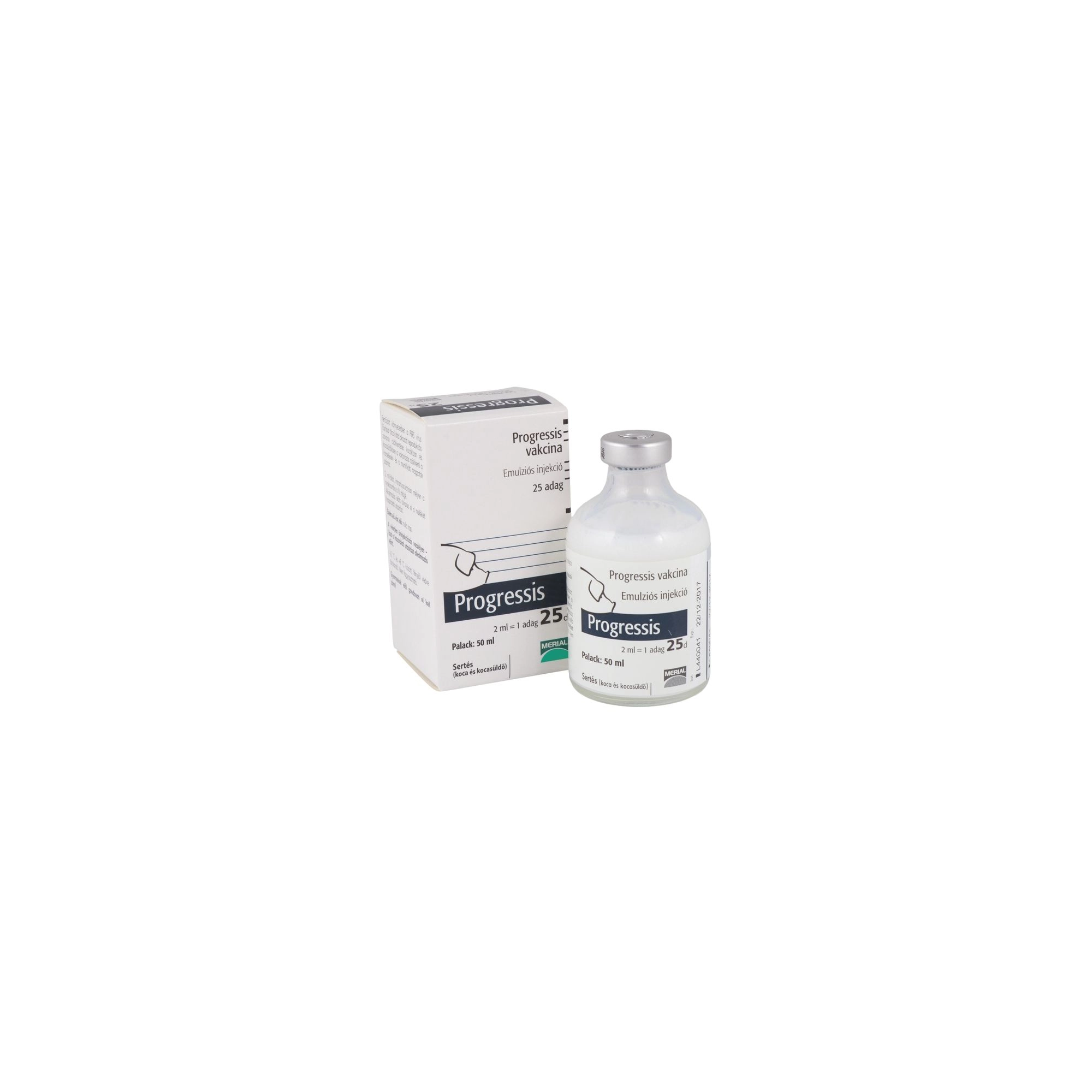 Progressis vakcina 25 adag 50 ml