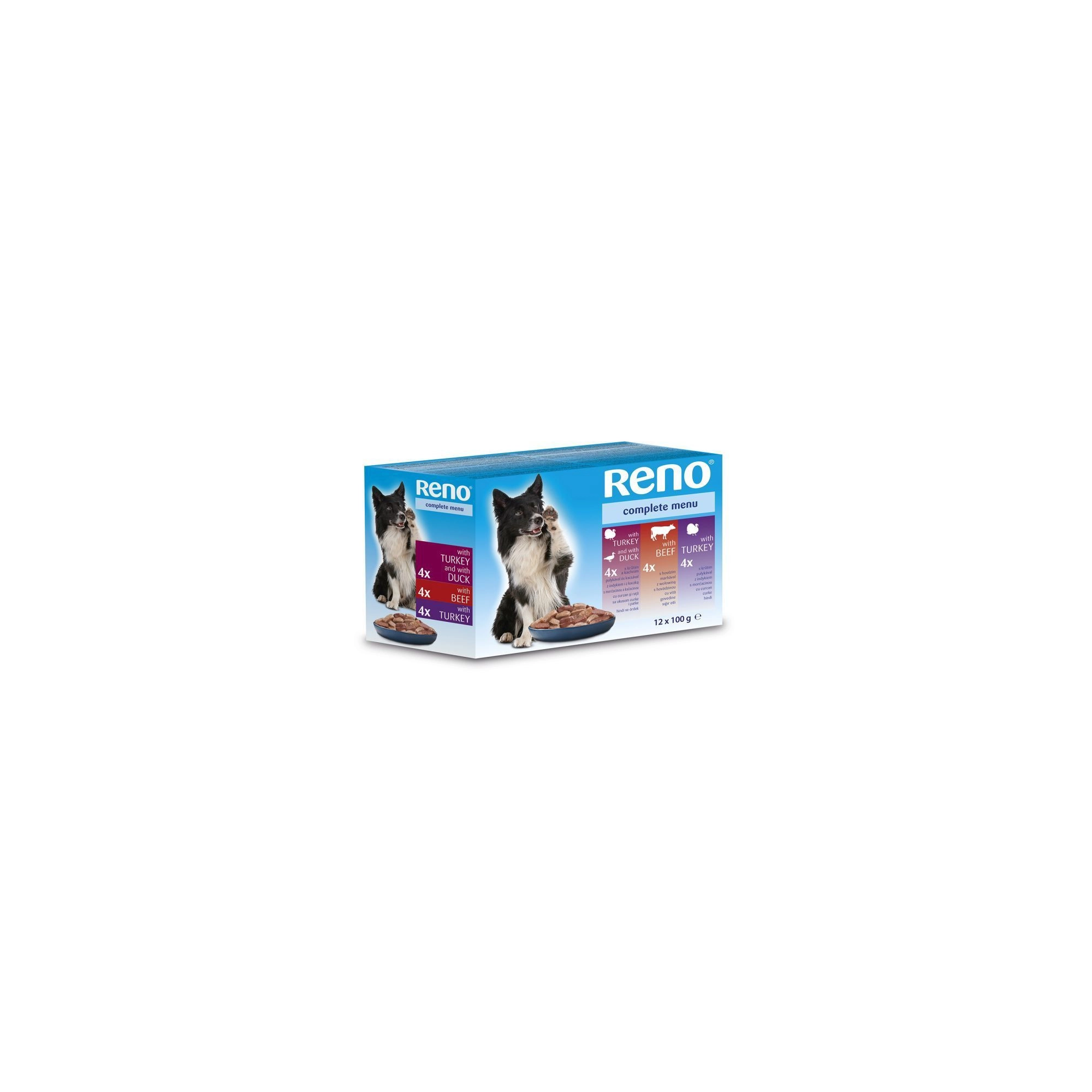 Reno alutasak Kutya vegyes íz 12x100gr Multipack