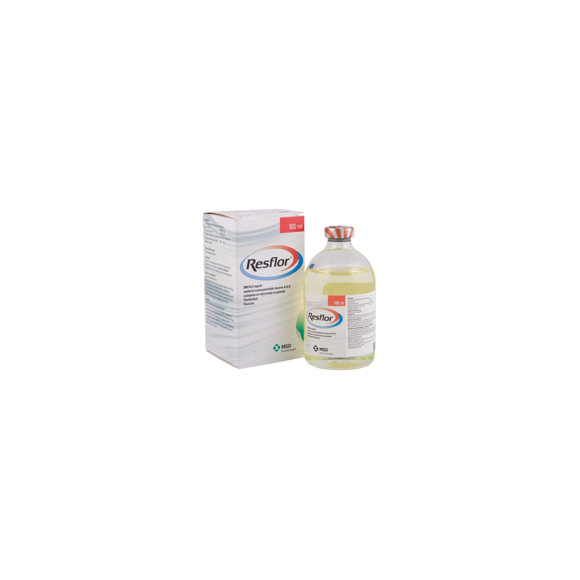 Resflor injekció 100 ml