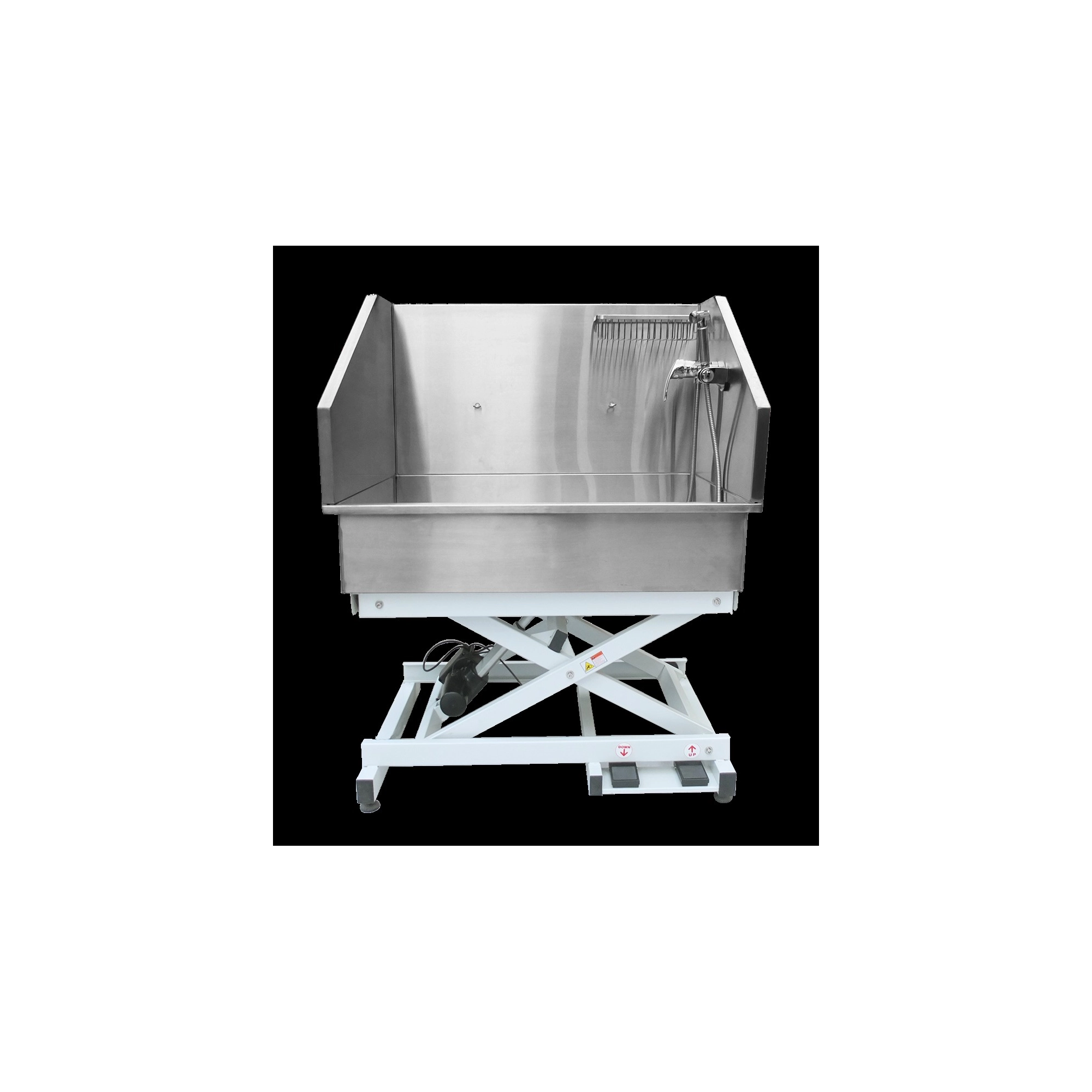 Rozsdamentes acél mini kád 100×71×35