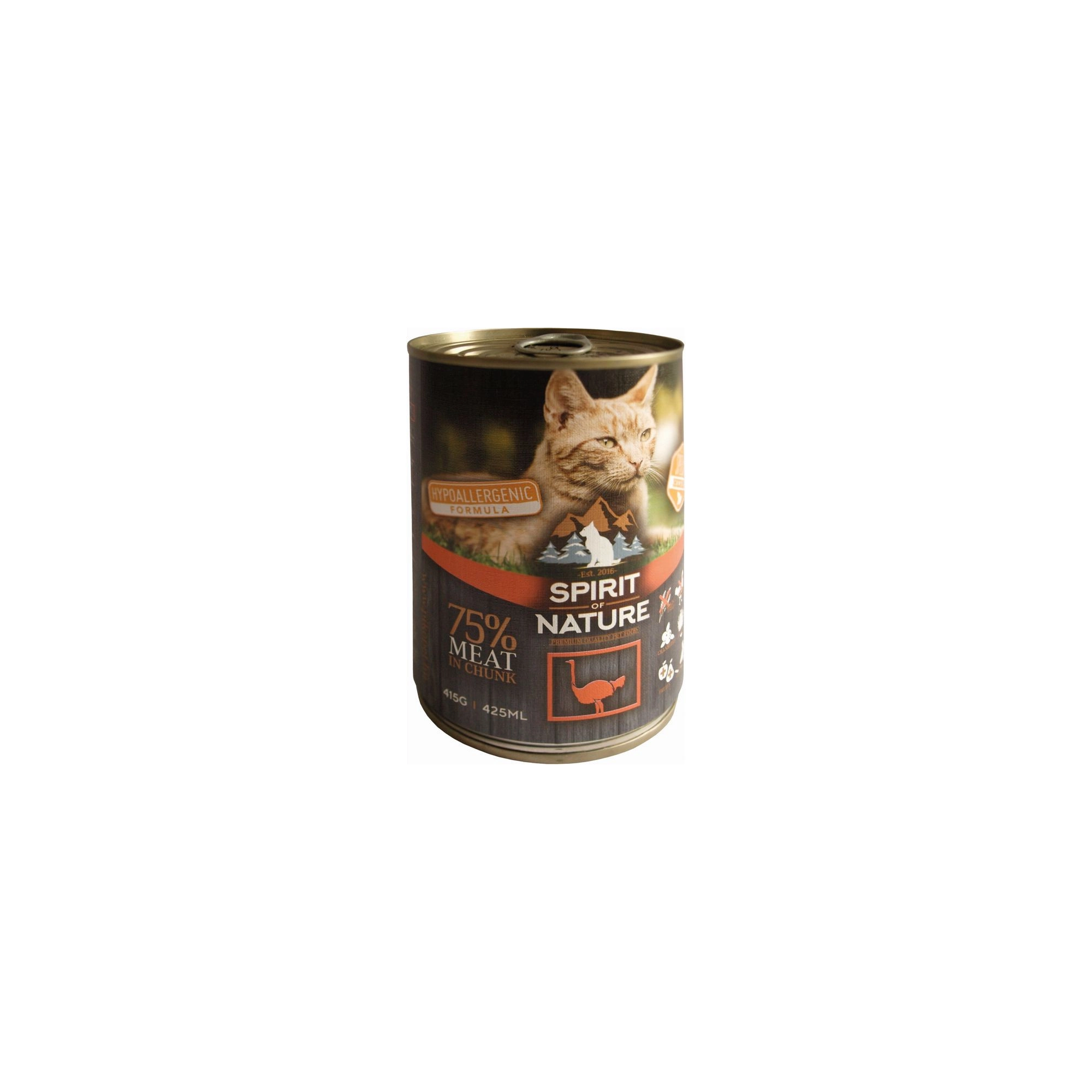 Spirit of Nature Cat konzerv Strucchússal 415gr