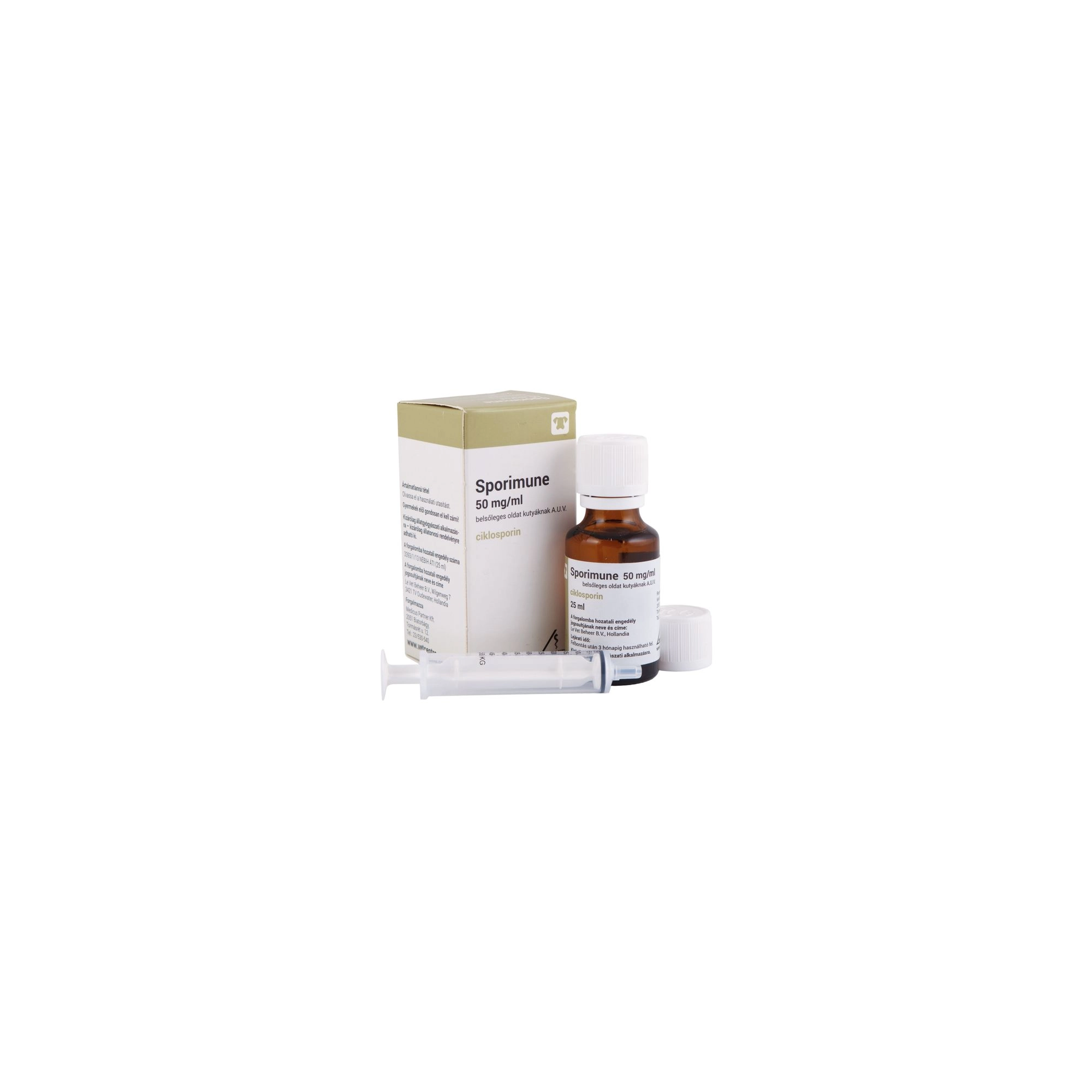 Sporimune oldat 50 mg/ml 25 ml