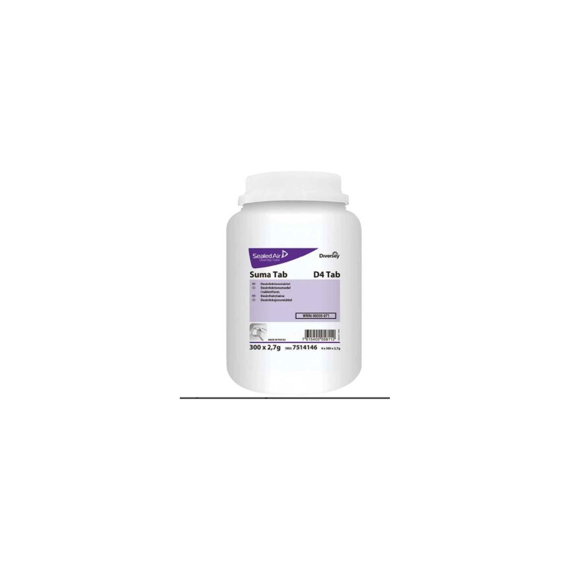 Suma D4 klórtabletta 300 db