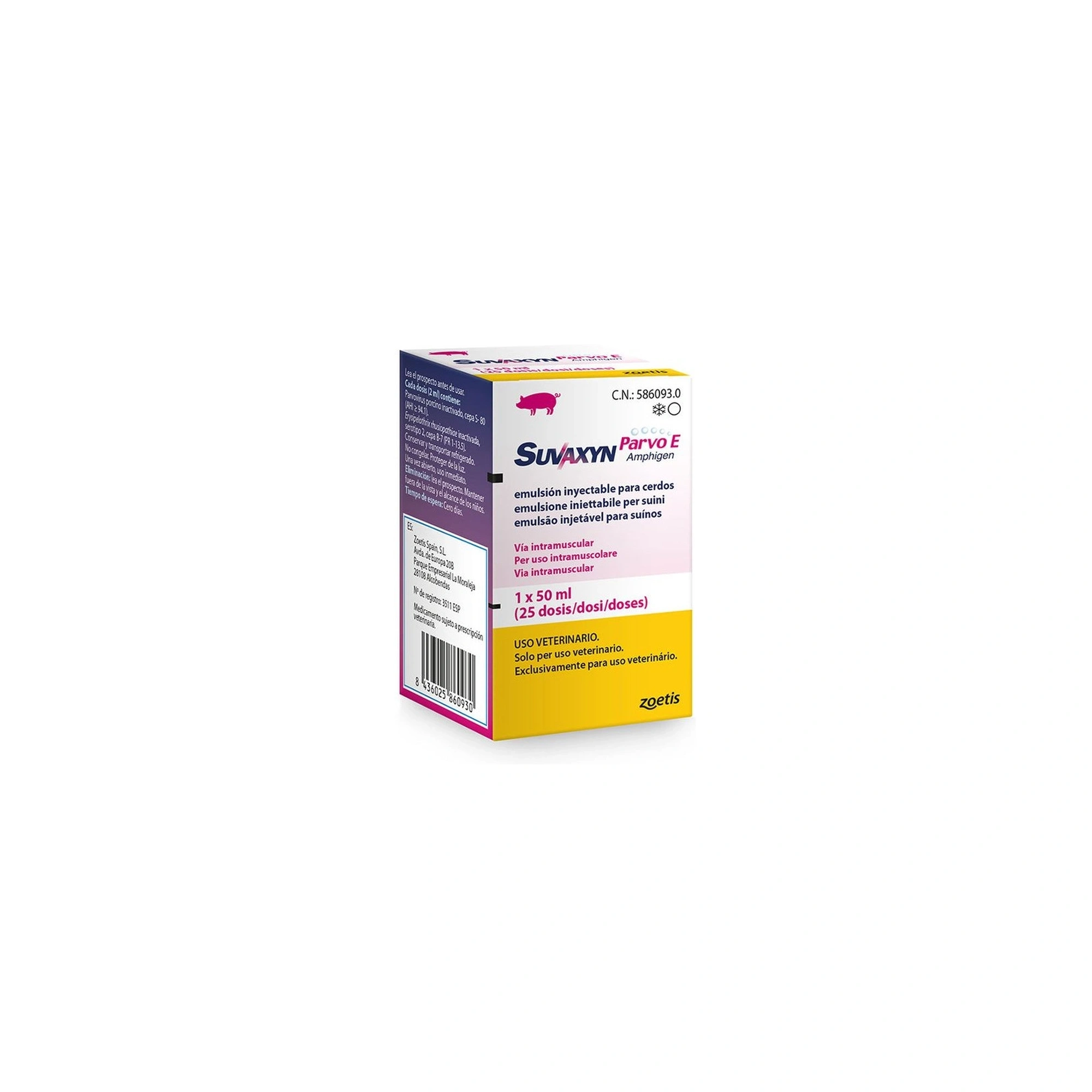 Suvaxyn Parvo/E-Amphigen vakcina 25 adag 50 ml