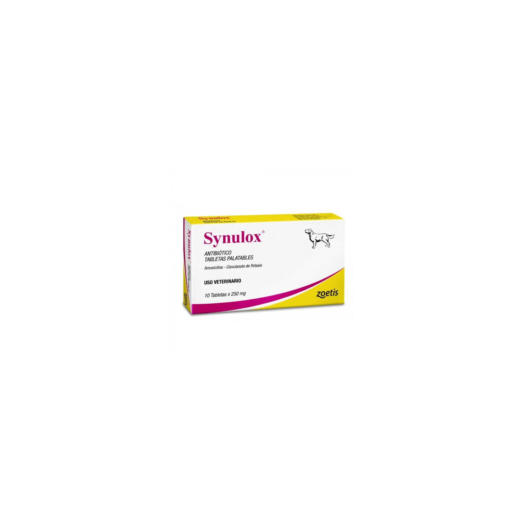 Synulox 250 mg tabletta 10x